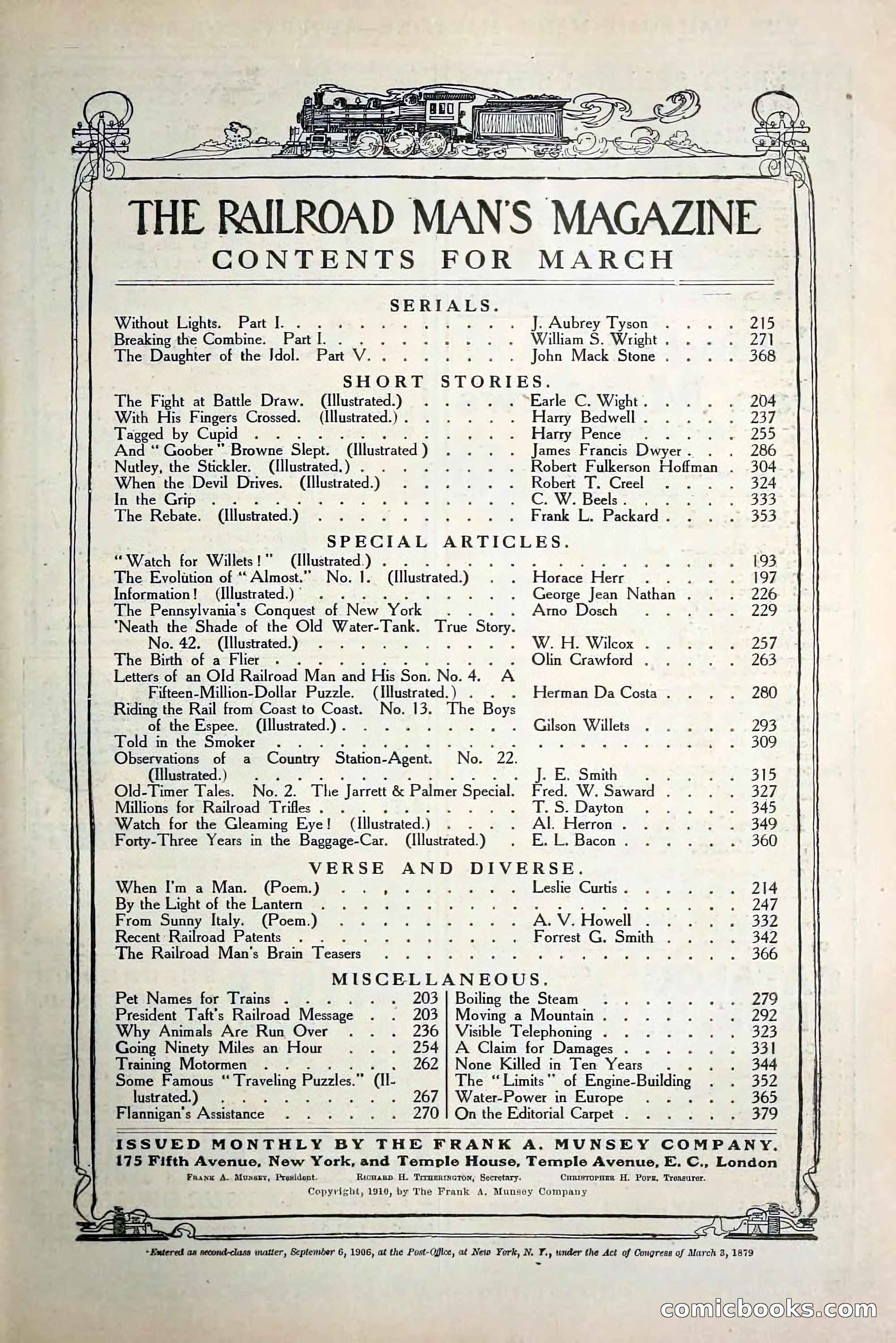 The Railroad Man's Magazine — page 5 of 220