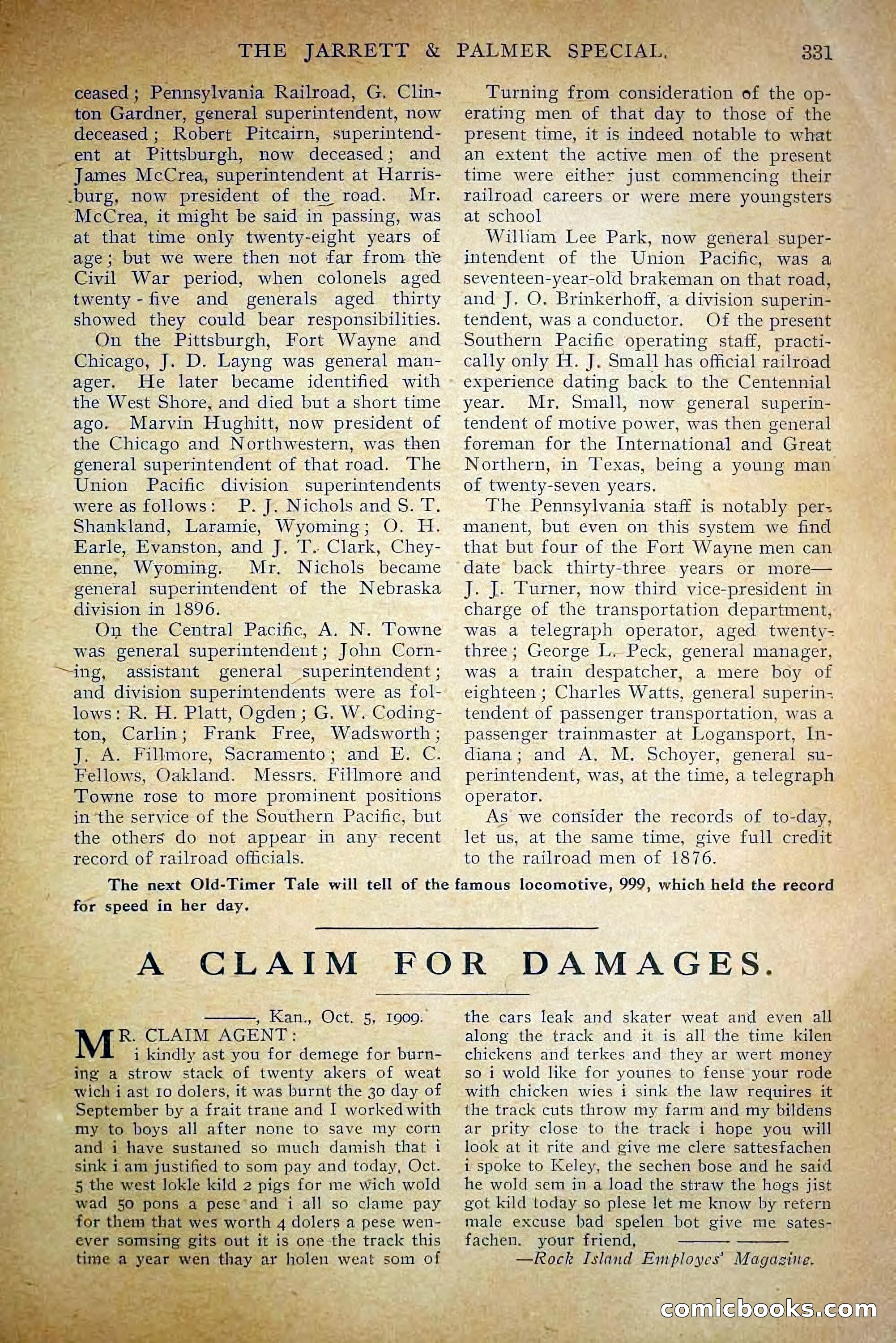 The Railroad Man's Magazine — page 149 of 220