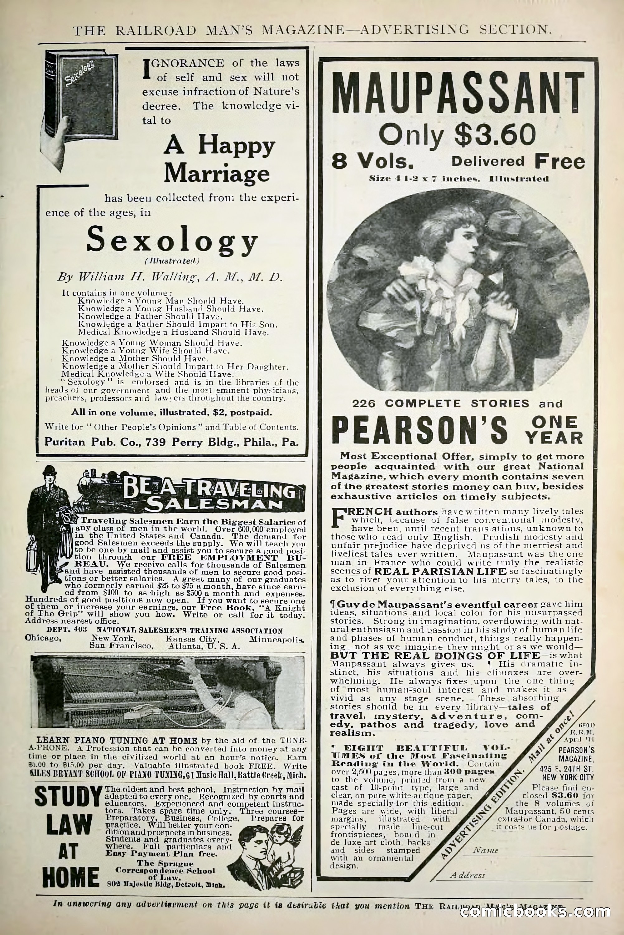 The Railroad Man's Magazine, April 1910 — page 7 of 232