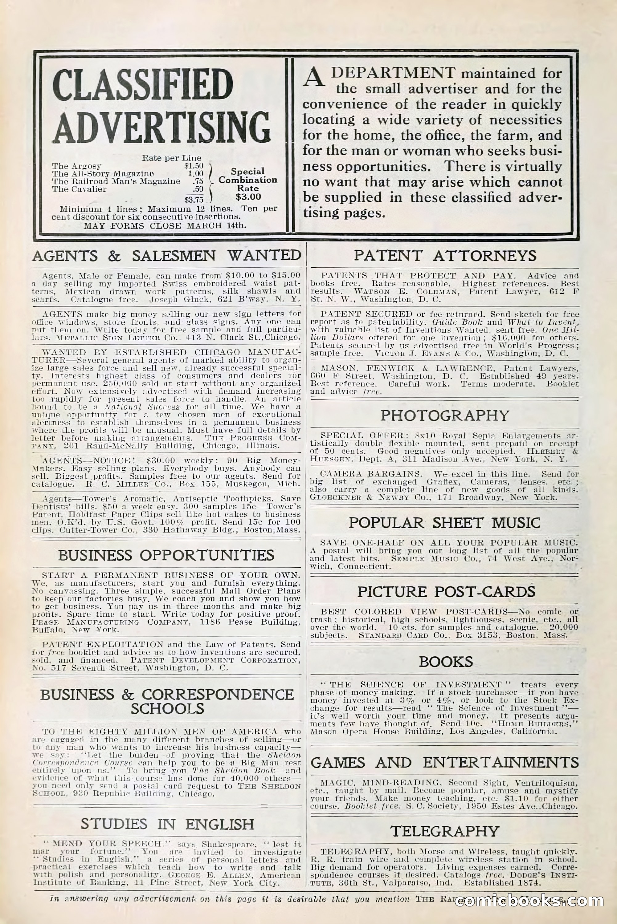 The Railroad Man's Magazine, April 1910 — page 8 of 232