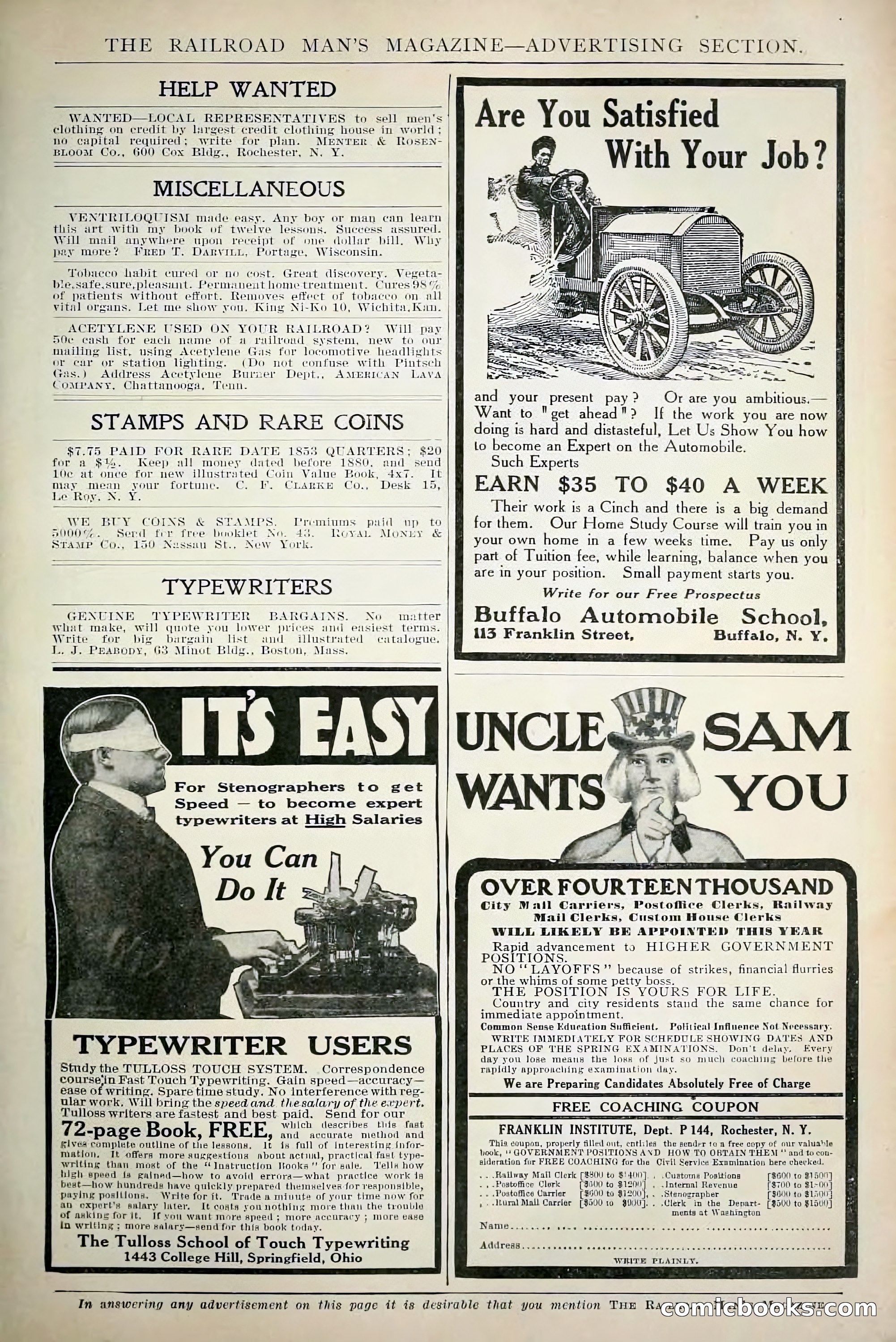 The Railroad Man's Magazine, April 1910 — page 9 of 232