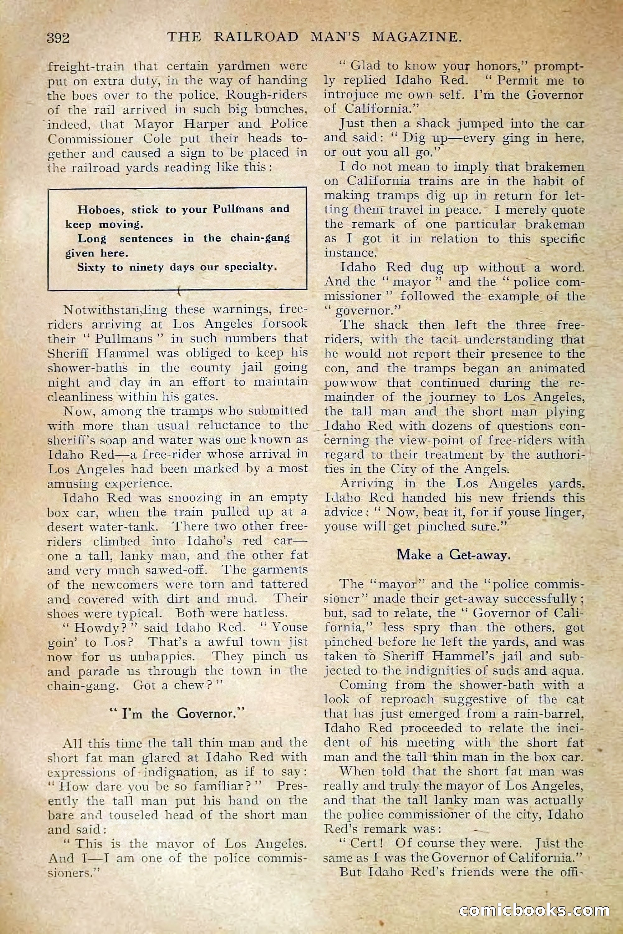 The Railroad Man's Magazine, April 1910 — page 18 of 232