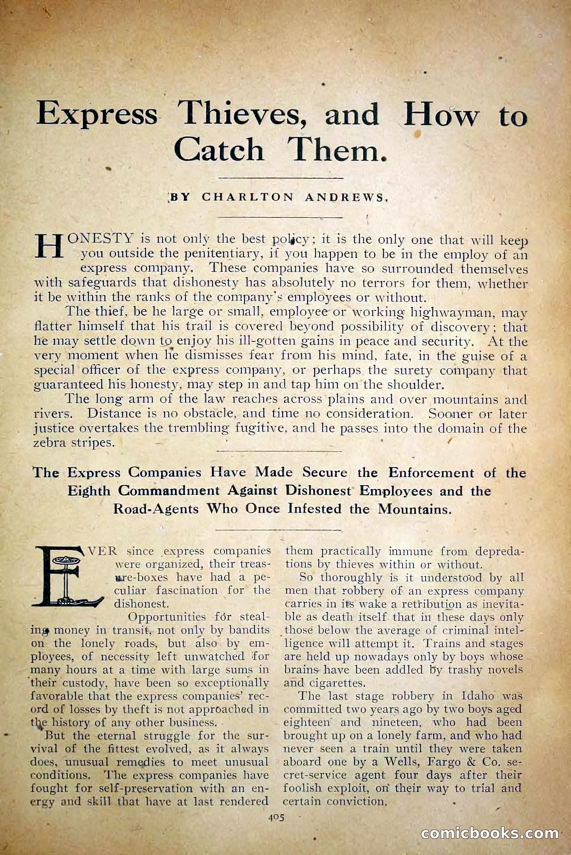 The Railroad Man's Magazine, April 1910 — page 31 of 232
