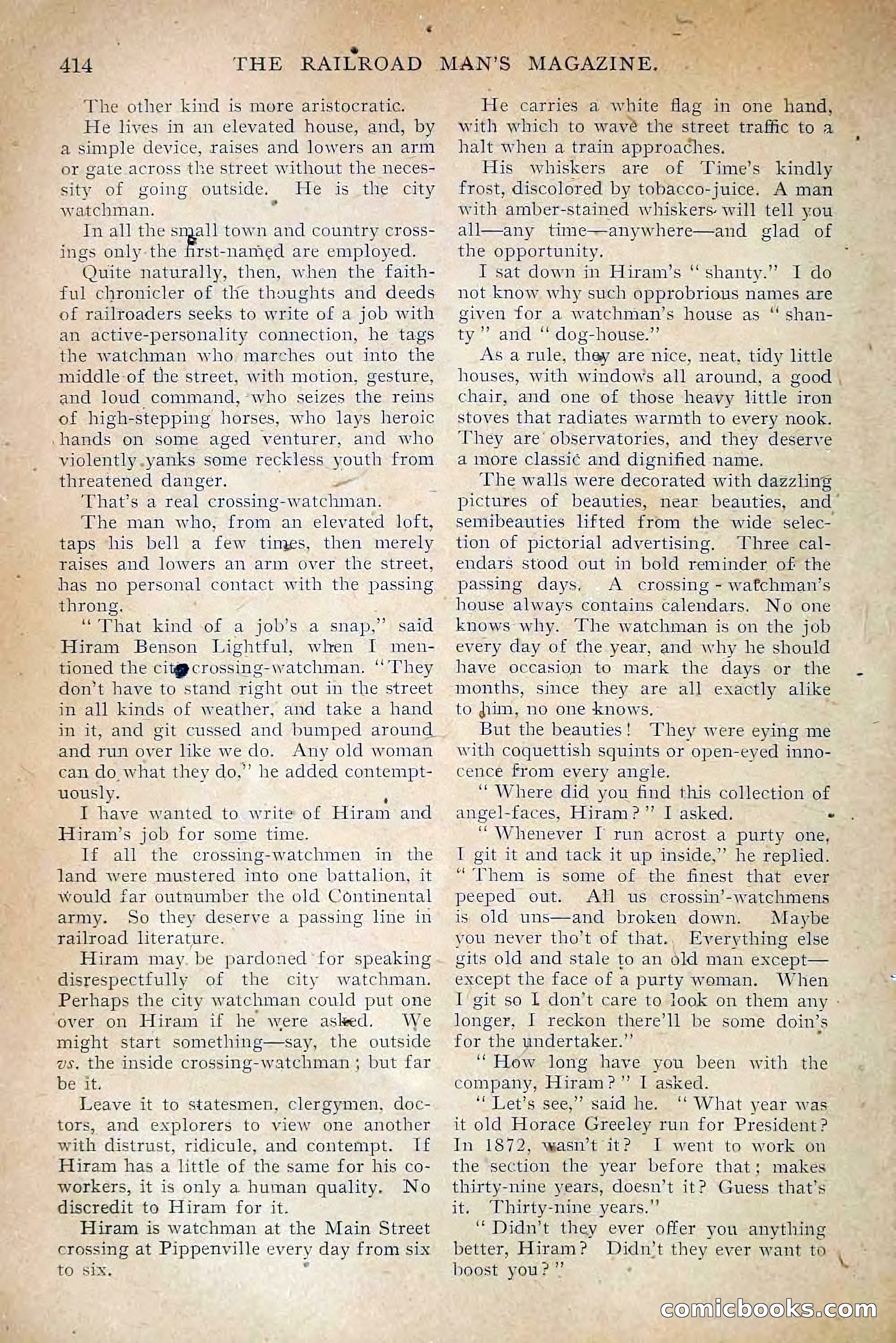 The Railroad Man's Magazine, April 1910 — page 40 of 232