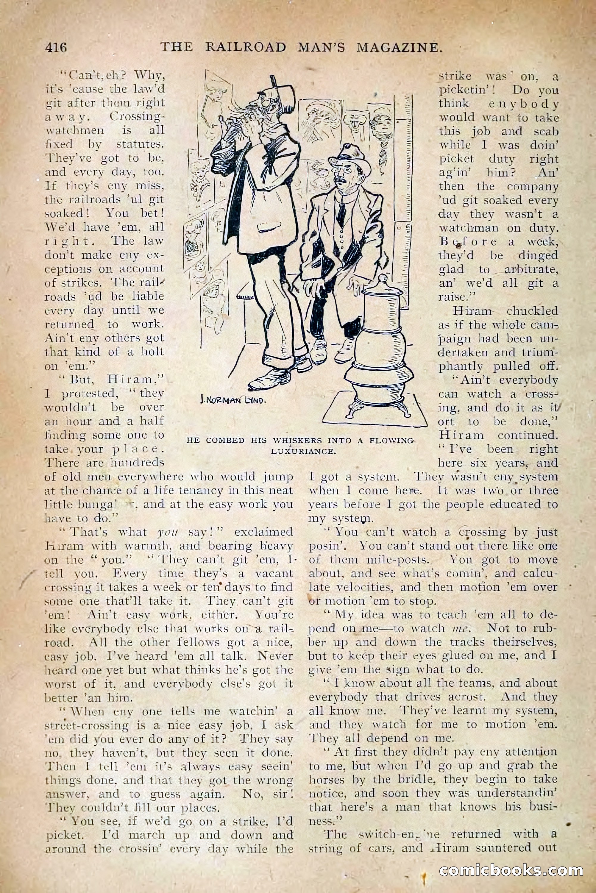 The Railroad Man's Magazine, April 1910 — page 42 of 232