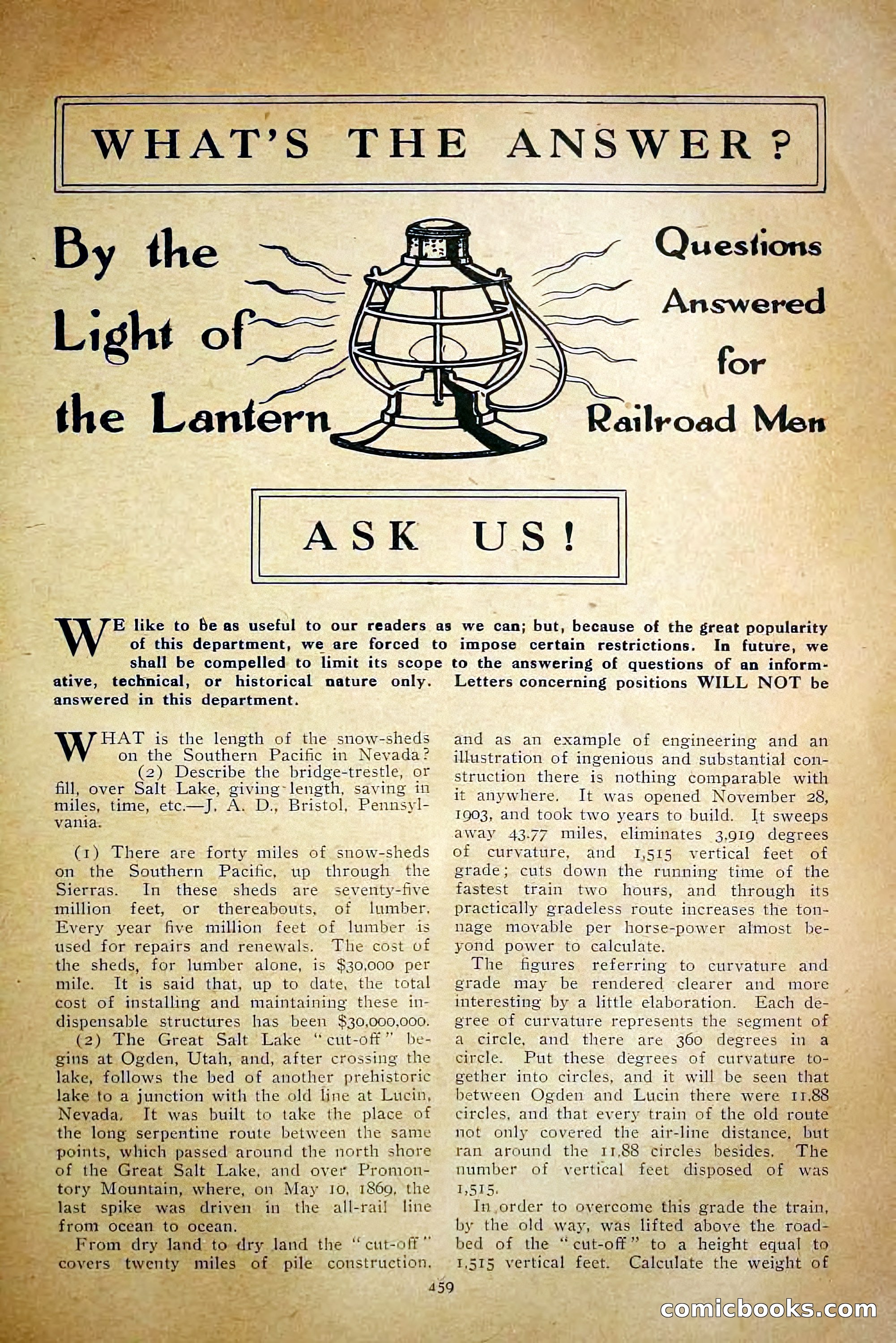 The Railroad Man's Magazine, April 1910 — page 85 of 232