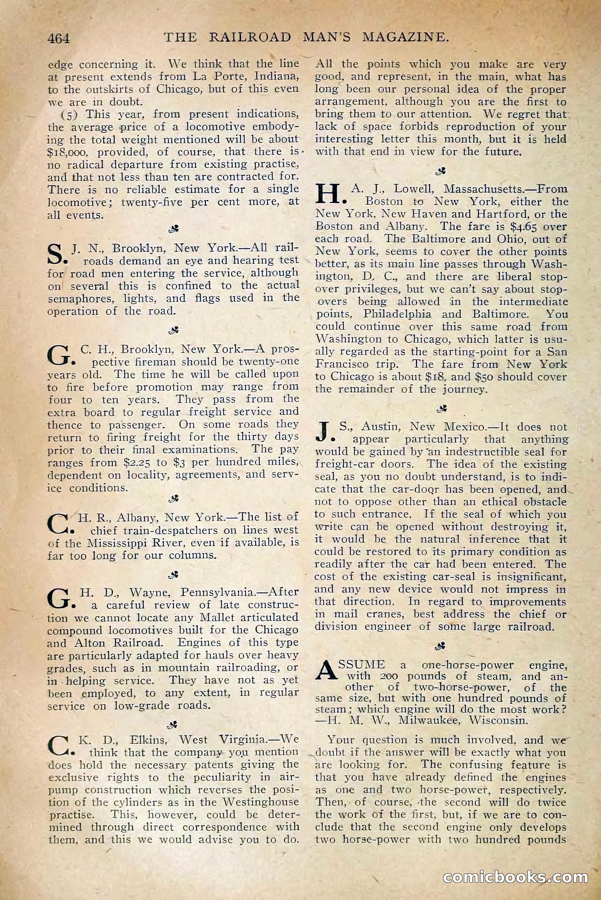 The Railroad Man's Magazine, April 1910 — page 90 of 232