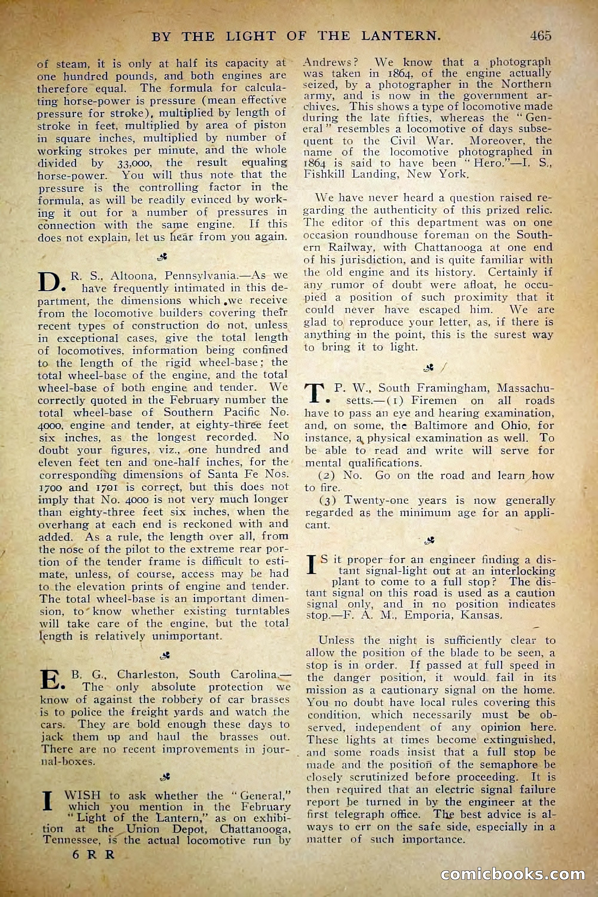 The Railroad Man's Magazine, April 1910 — page 91 of 232