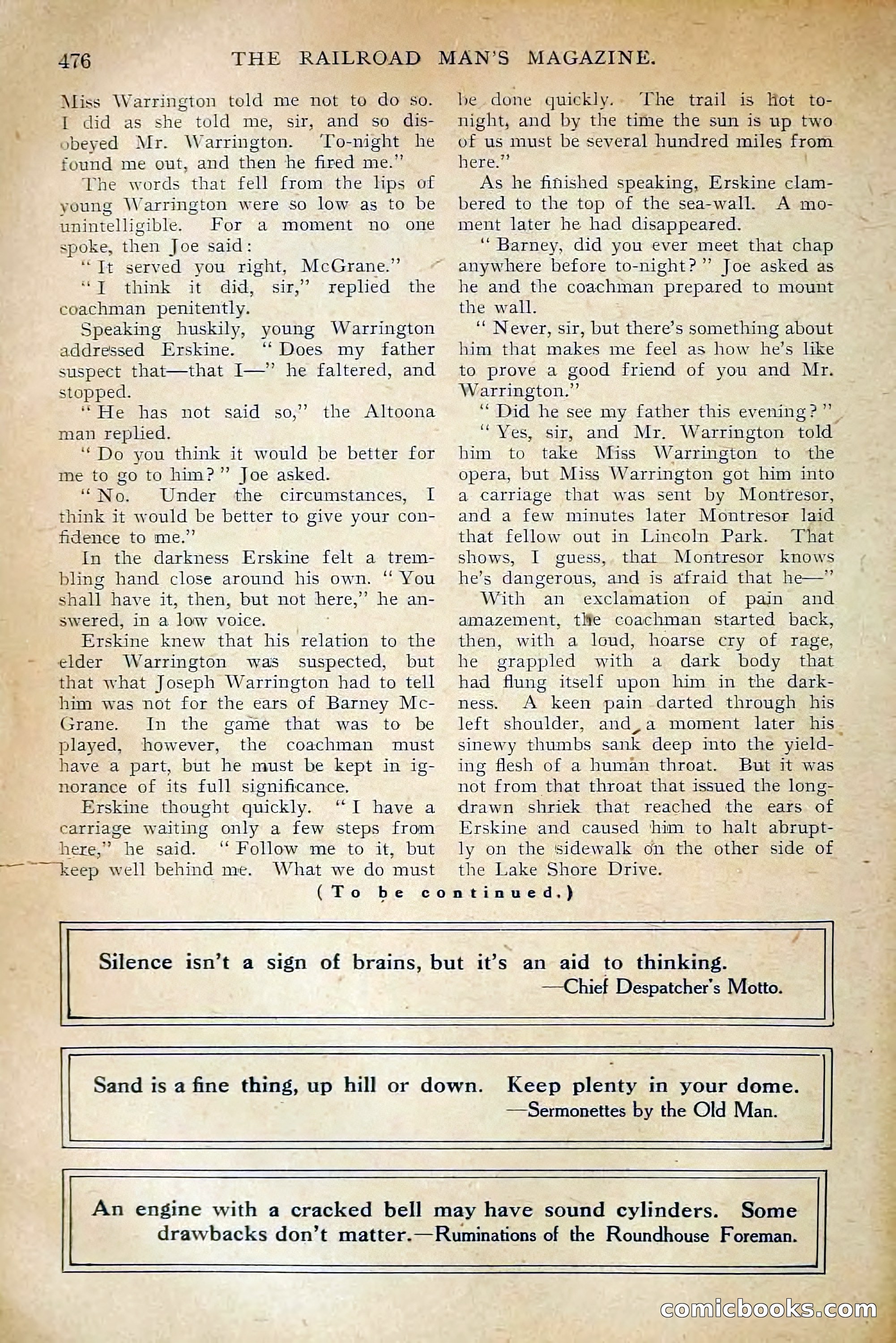 The Railroad Man's Magazine, April 1910 — page 102 of 232