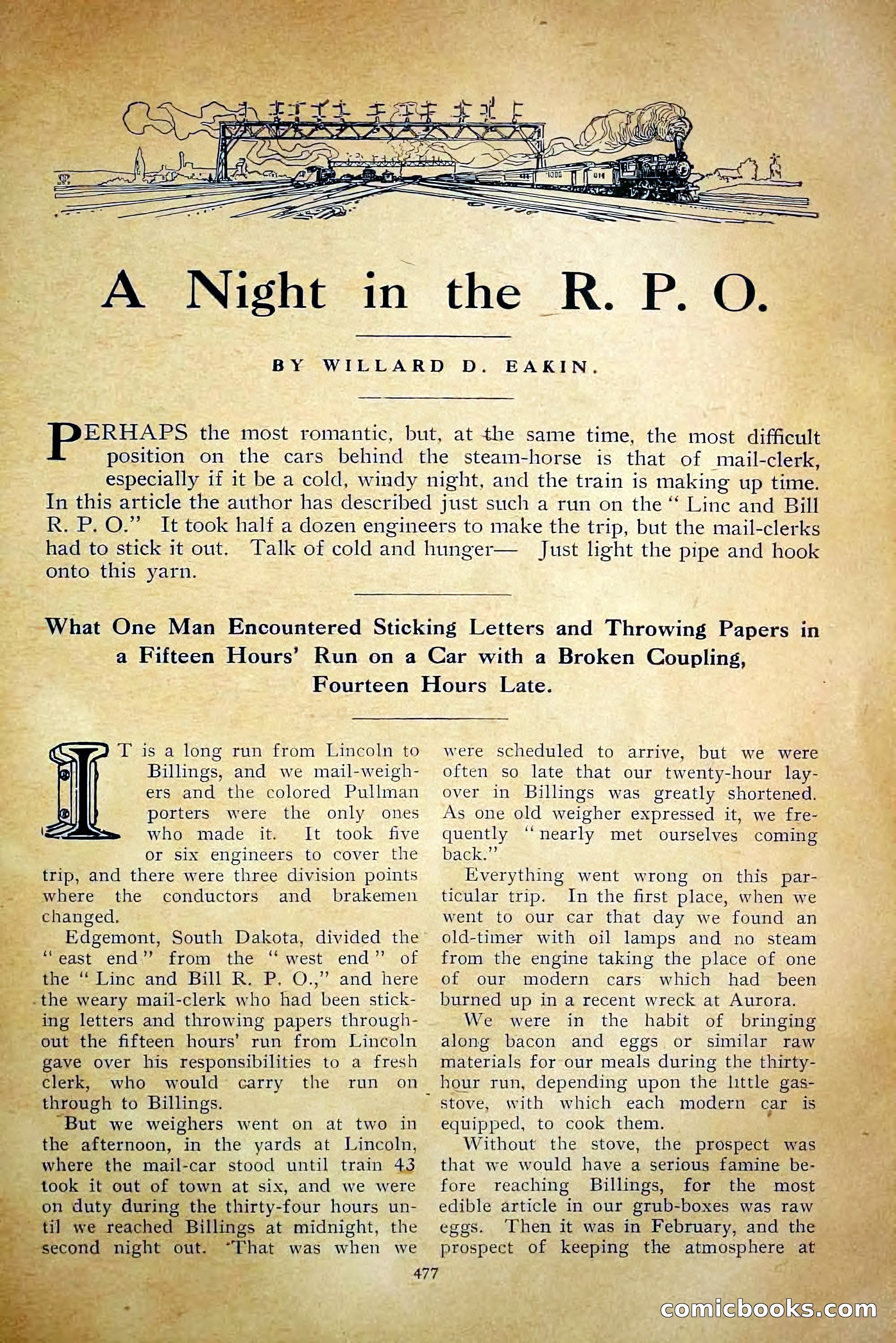 The Railroad Man's Magazine, April 1910 — page 103 of 232