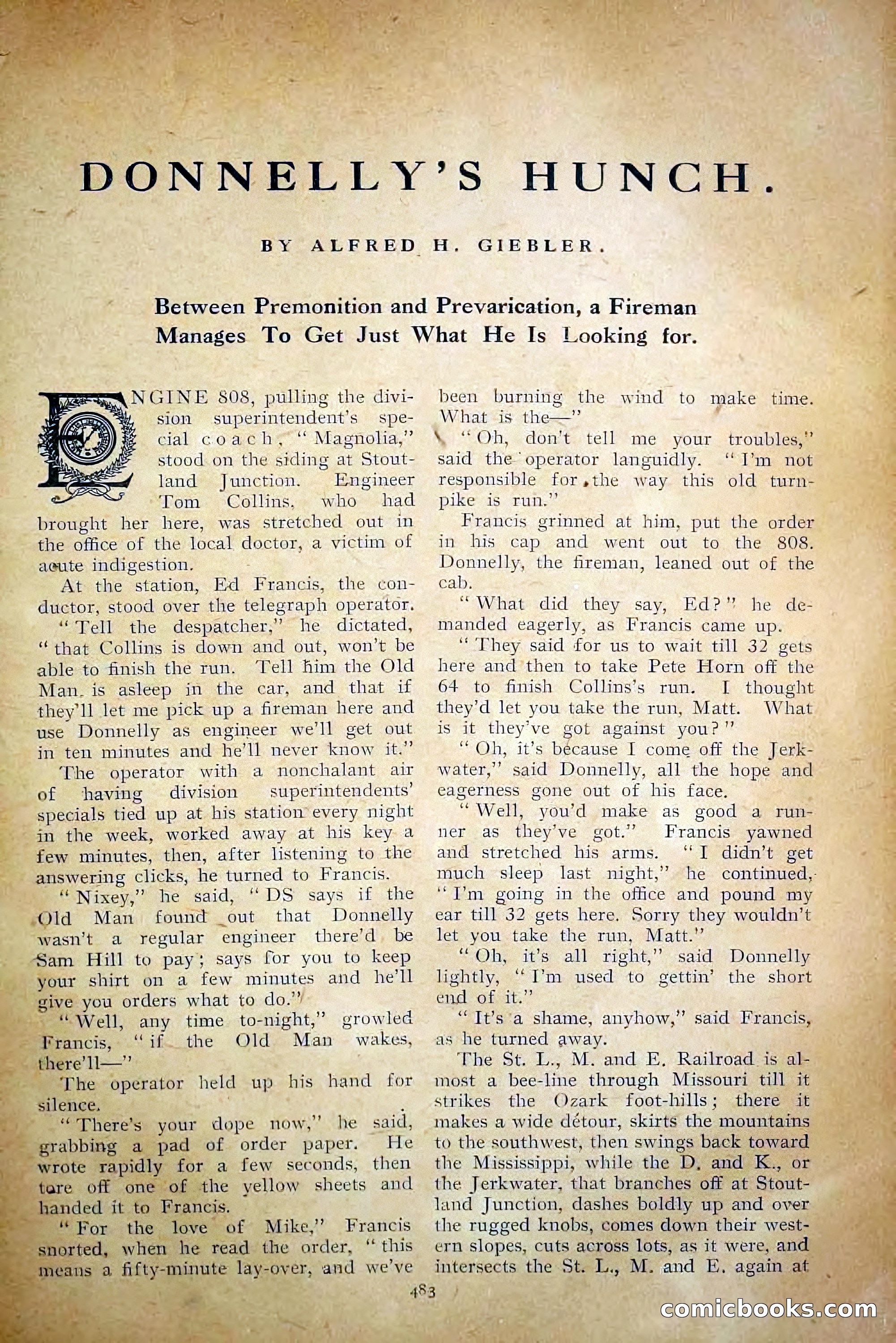 The Railroad Man's Magazine, April 1910 — page 109 of 232