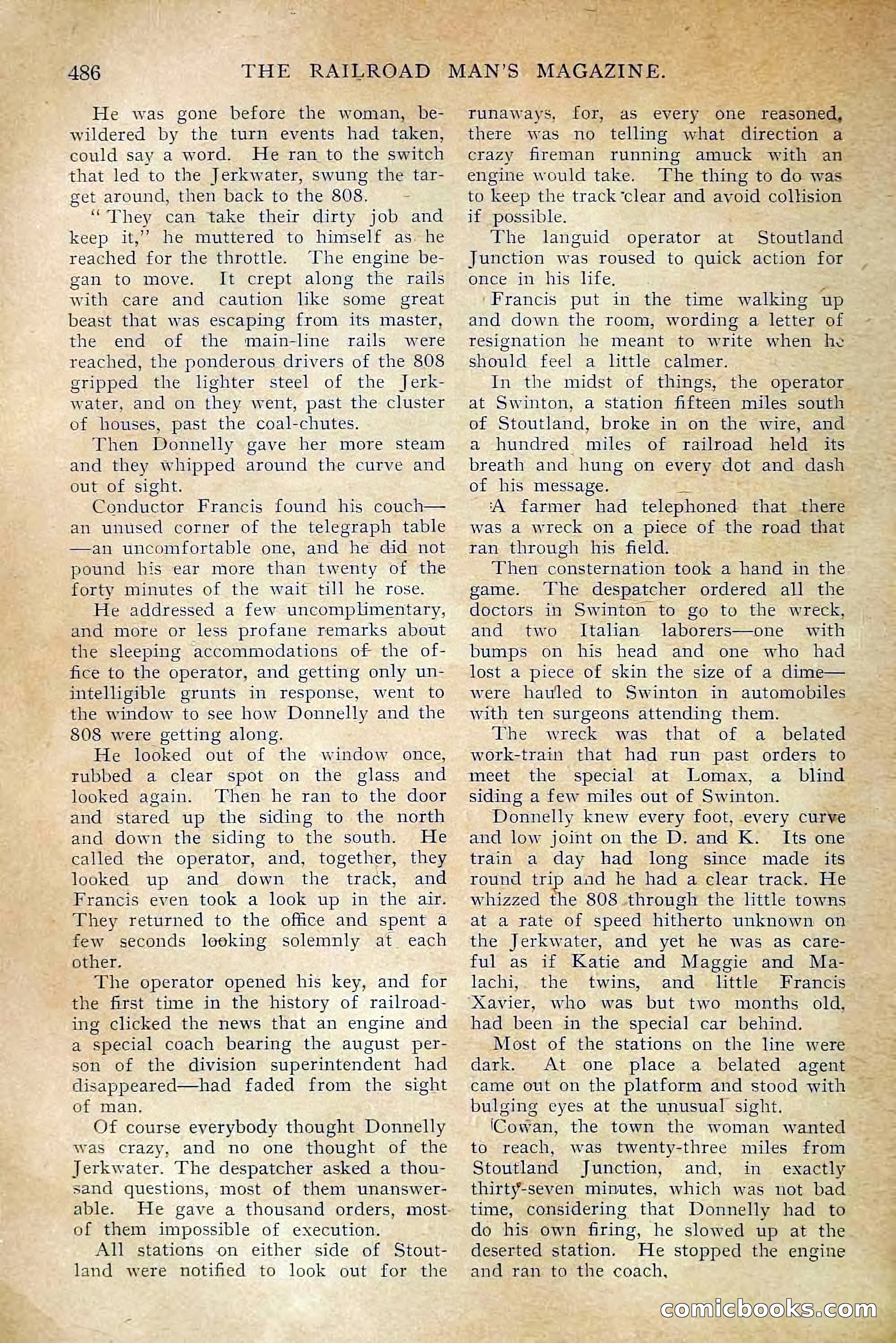 The Railroad Man's Magazine, April 1910 — page 112 of 232