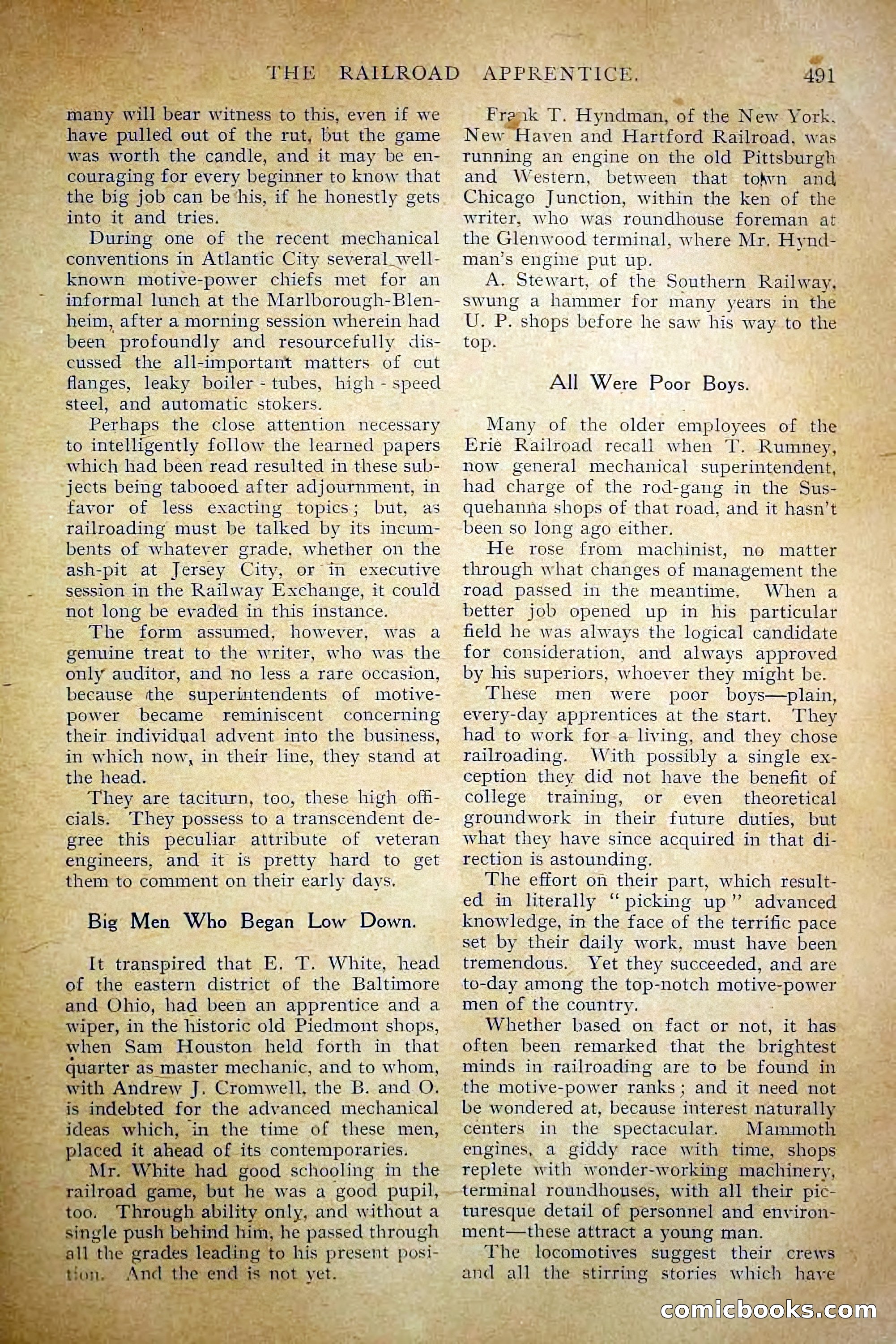 The Railroad Man's Magazine, April 1910 — page 117 of 232