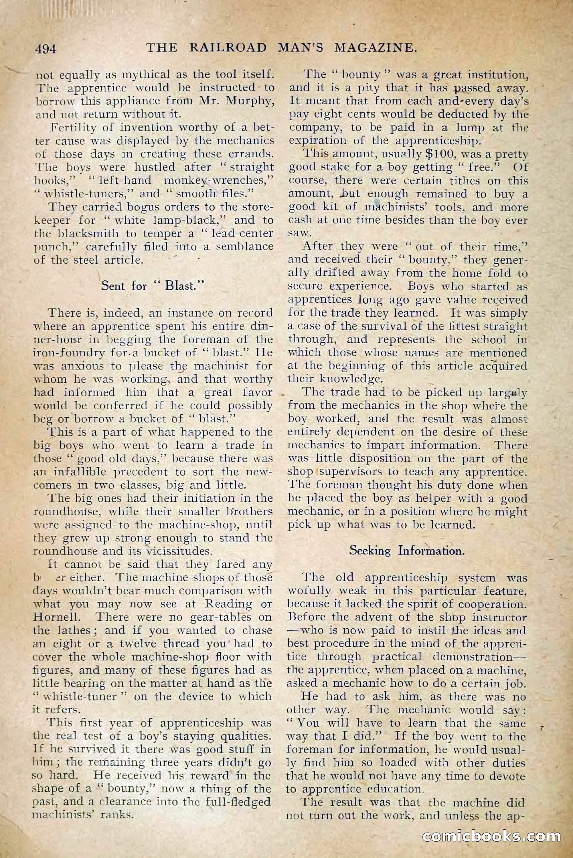 The Railroad Man's Magazine, April 1910 — page 120 of 232