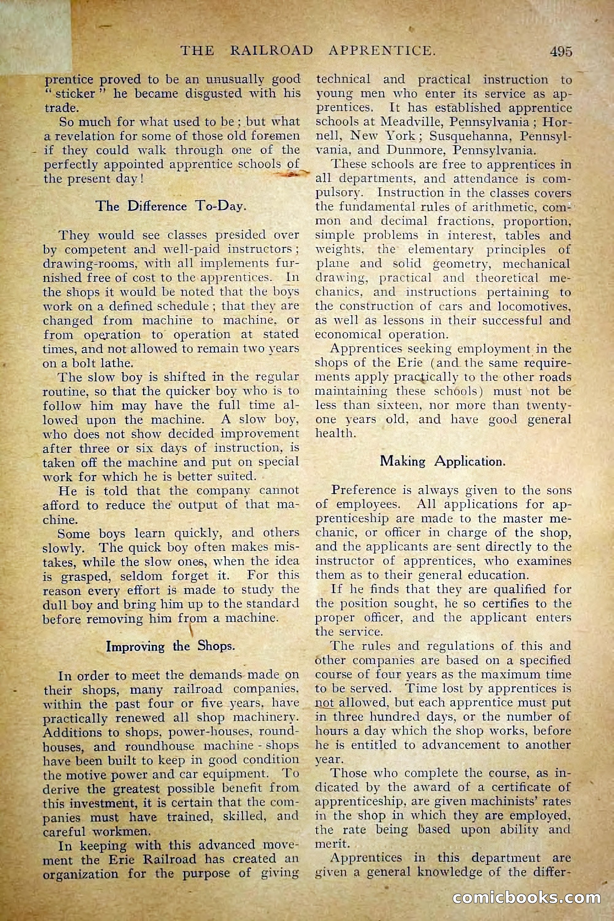 The Railroad Man's Magazine, April 1910 — page 121 of 232