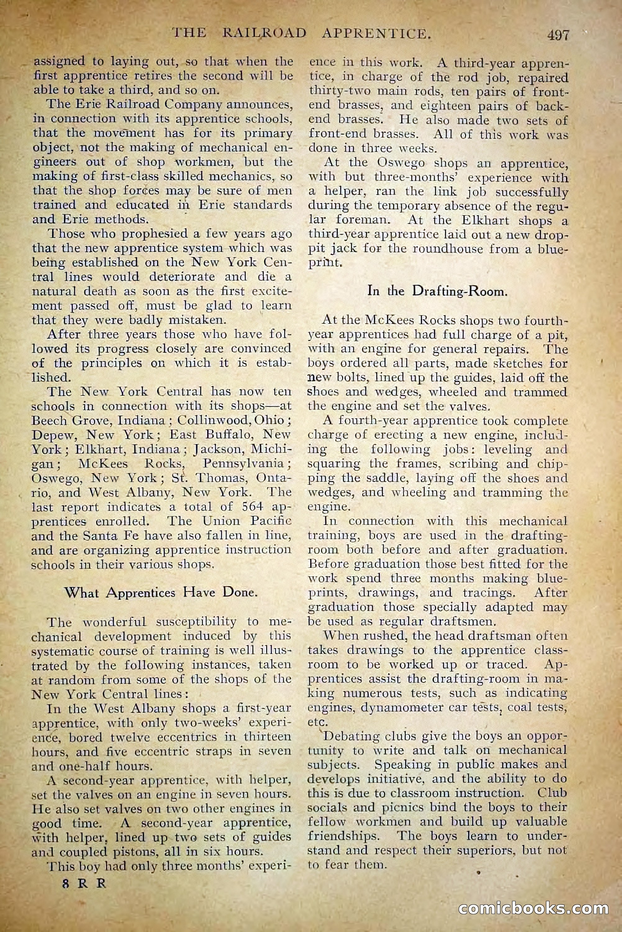 The Railroad Man's Magazine, April 1910 — page 123 of 232