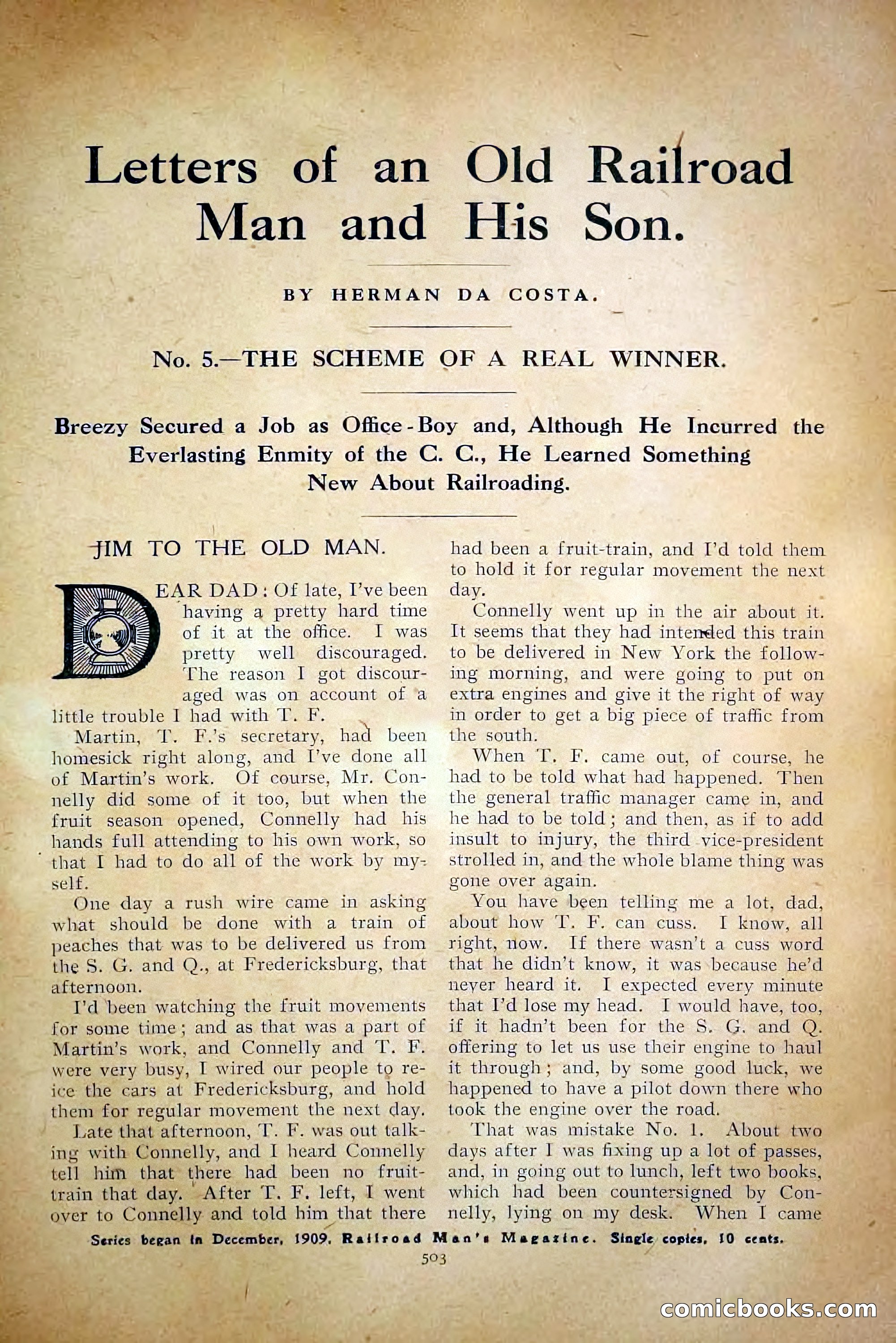 The Railroad Man's Magazine, April 1910 — page 129 of 232