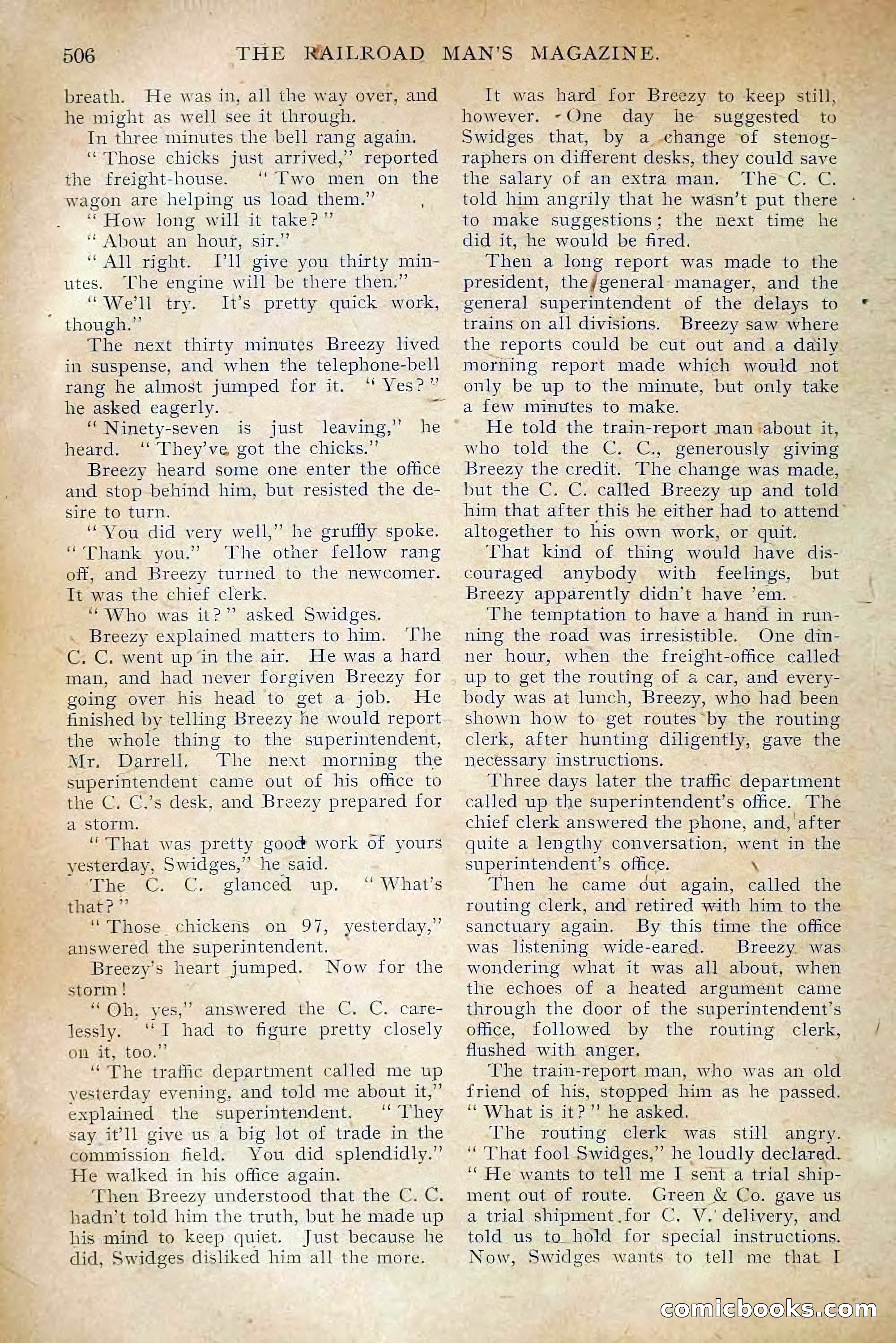 The Railroad Man's Magazine, April 1910 — page 132 of 232