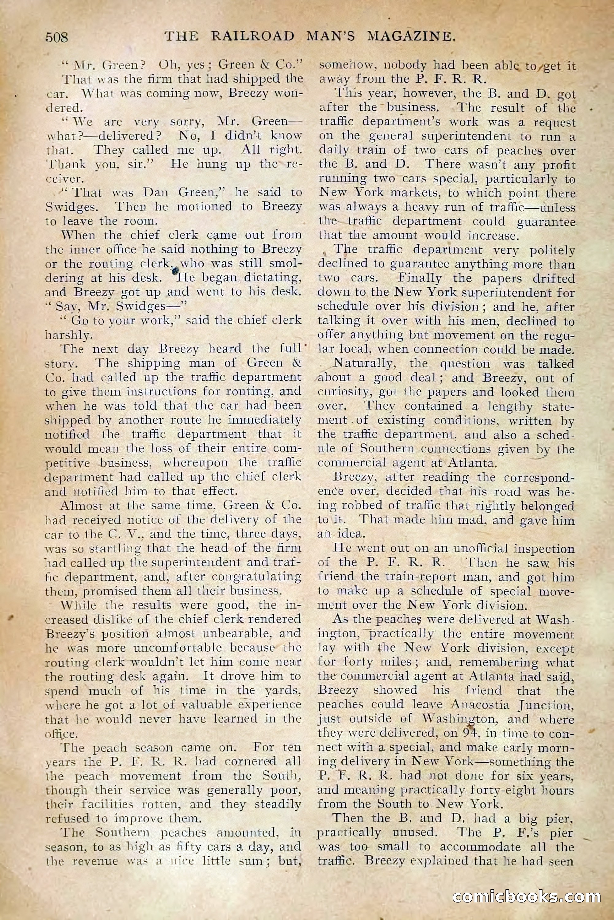 The Railroad Man's Magazine, April 1910 — page 134 of 232