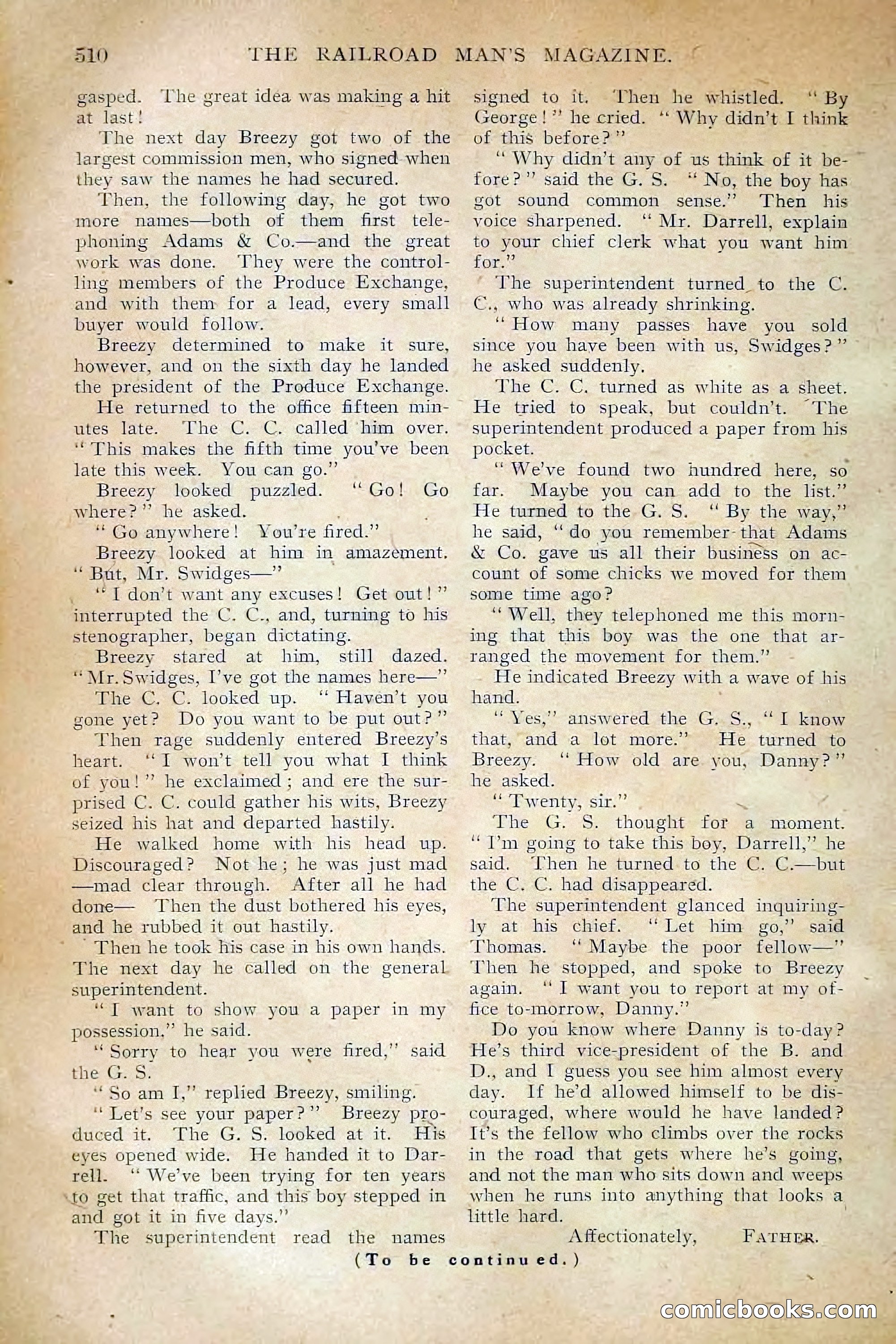 The Railroad Man's Magazine, April 1910 — page 136 of 232