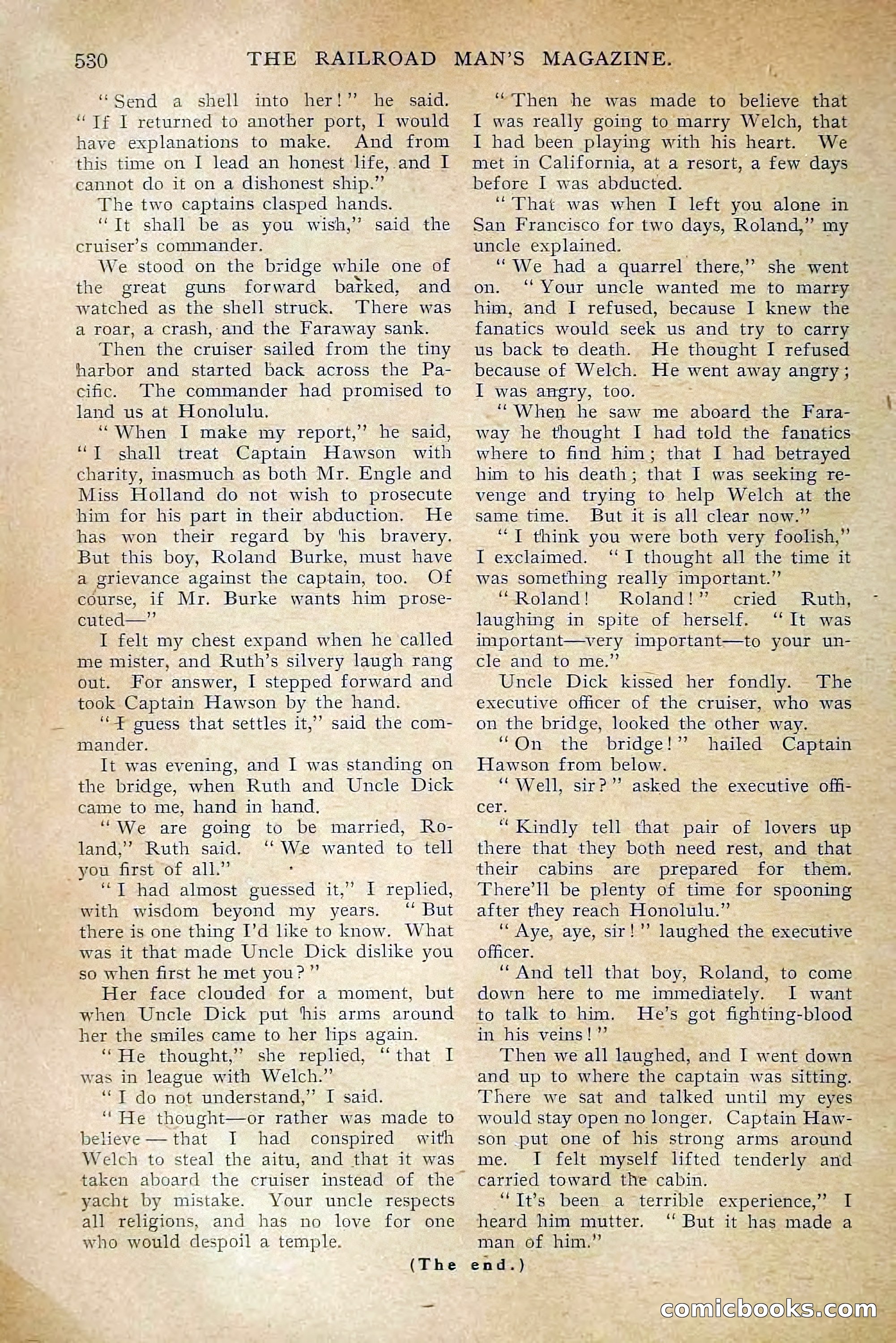 The Railroad Man's Magazine, April 1910 — page 156 of 232