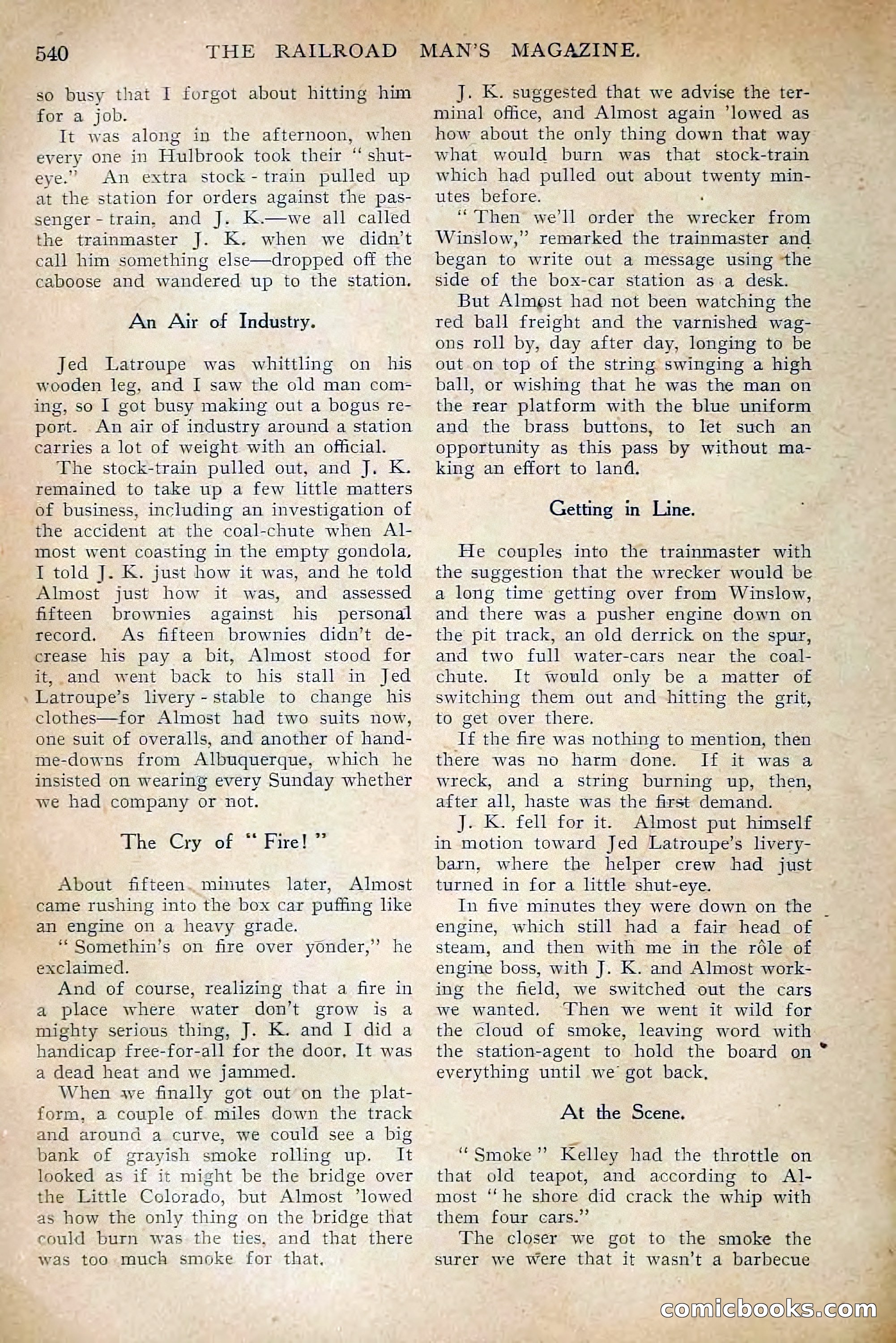 The Railroad Man's Magazine, April 1910 — page 166 of 232