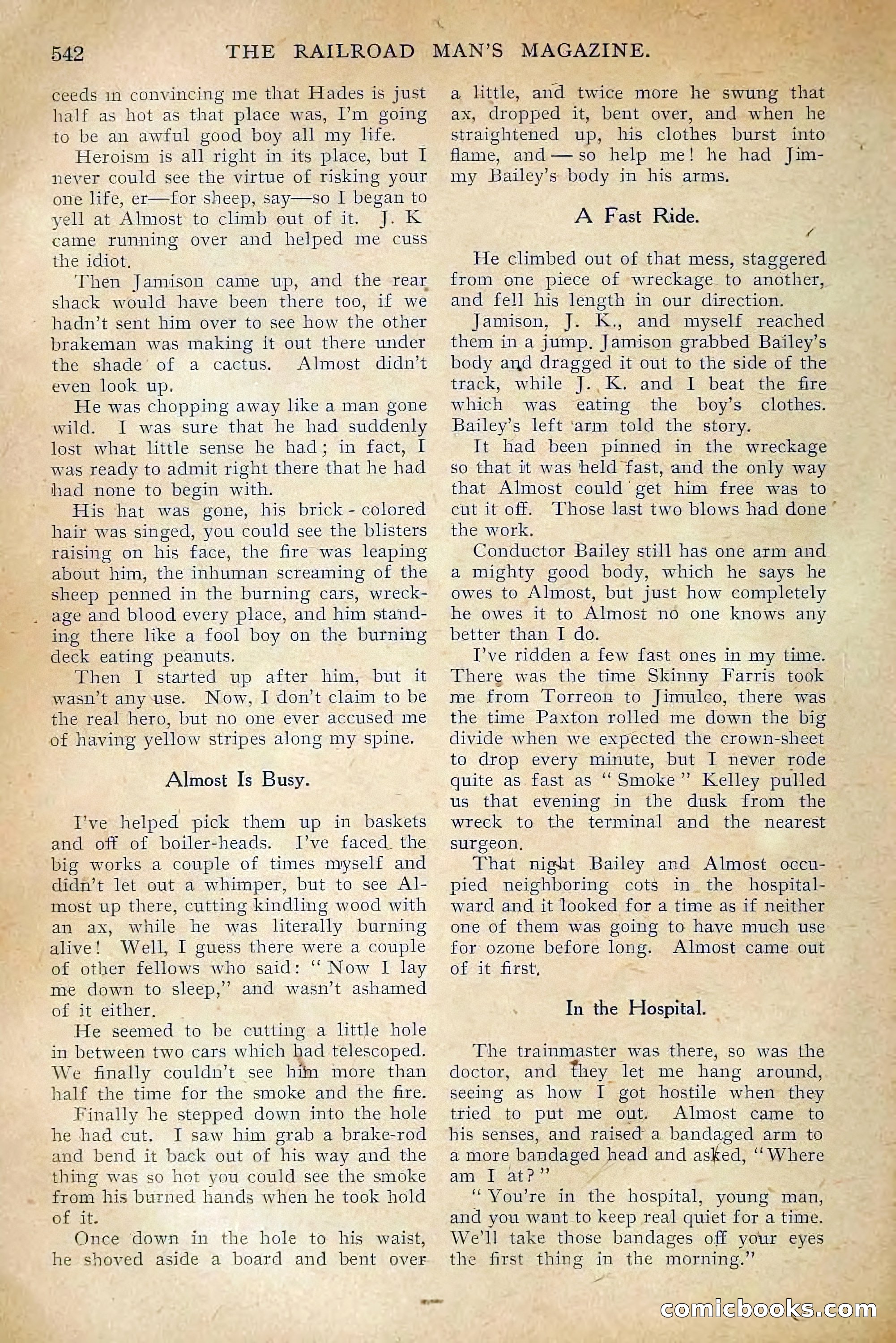 The Railroad Man's Magazine, April 1910 — page 168 of 232