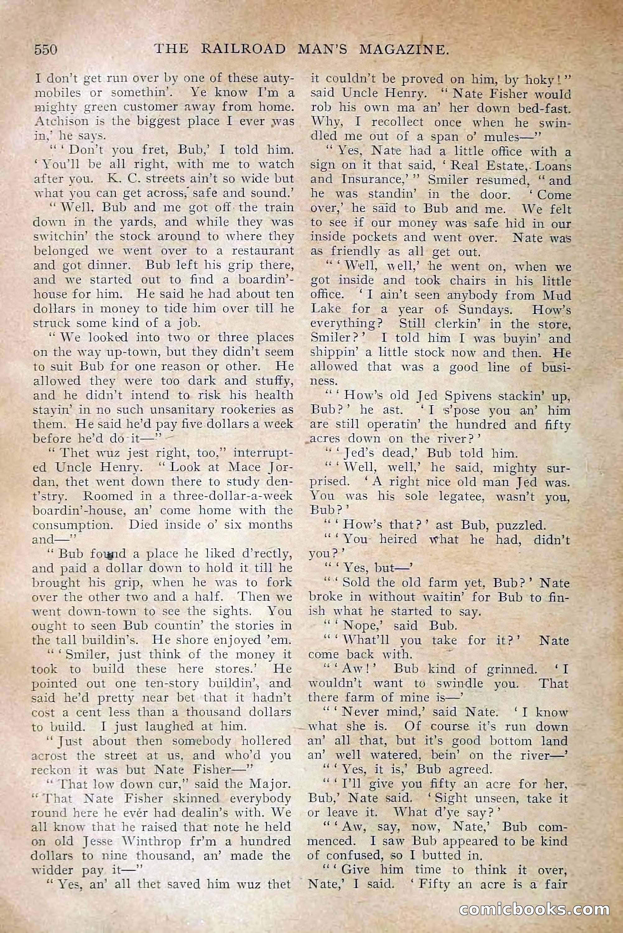 The Railroad Man's Magazine, April 1910 — page 176 of 232