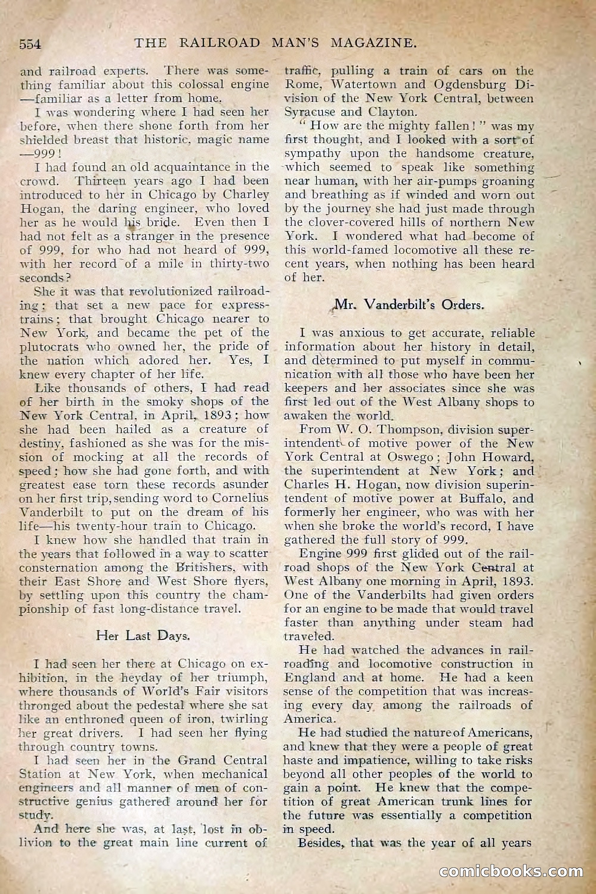 The Railroad Man's Magazine, April 1910 — page 180 of 232