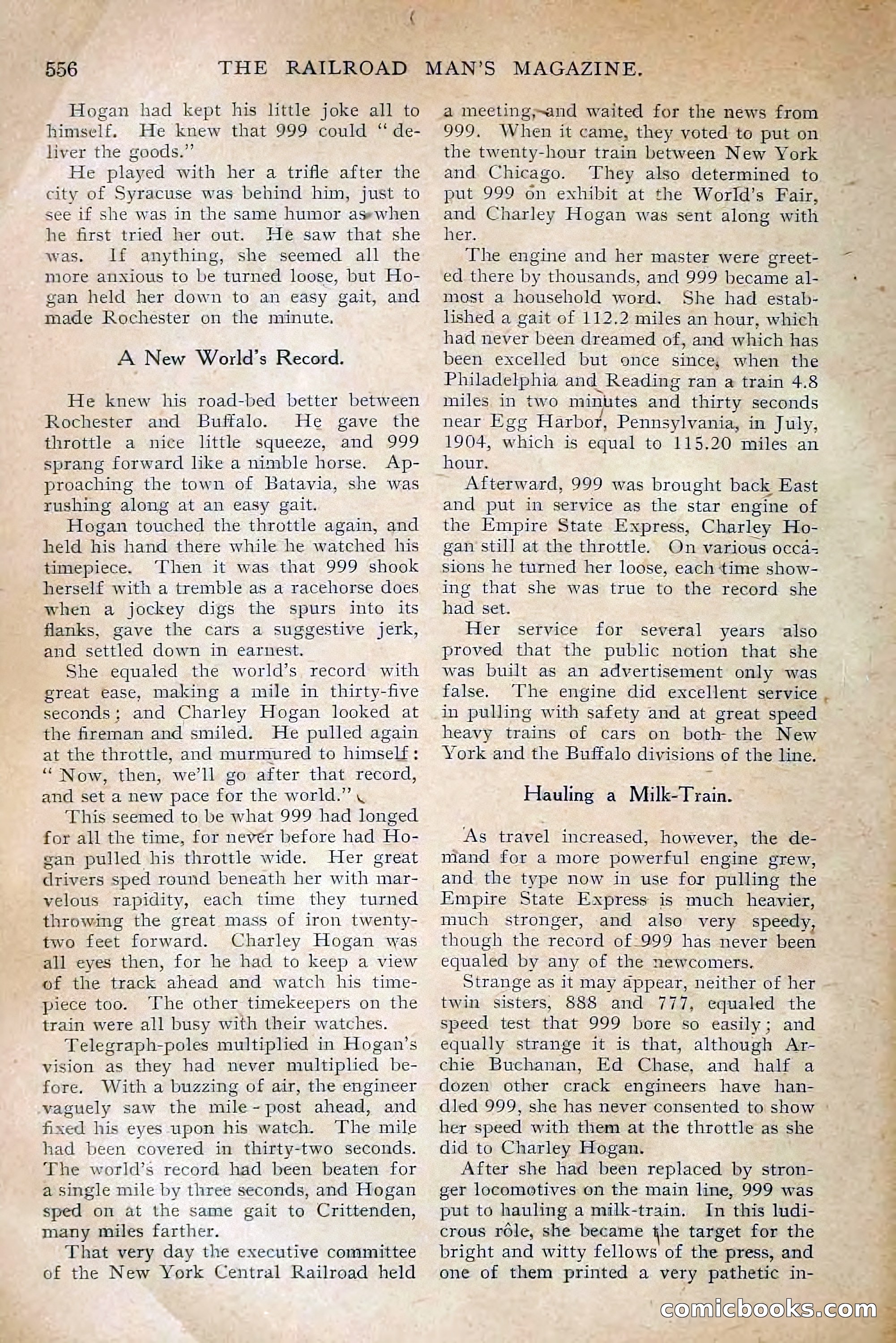 The Railroad Man's Magazine, April 1910 — page 182 of 232