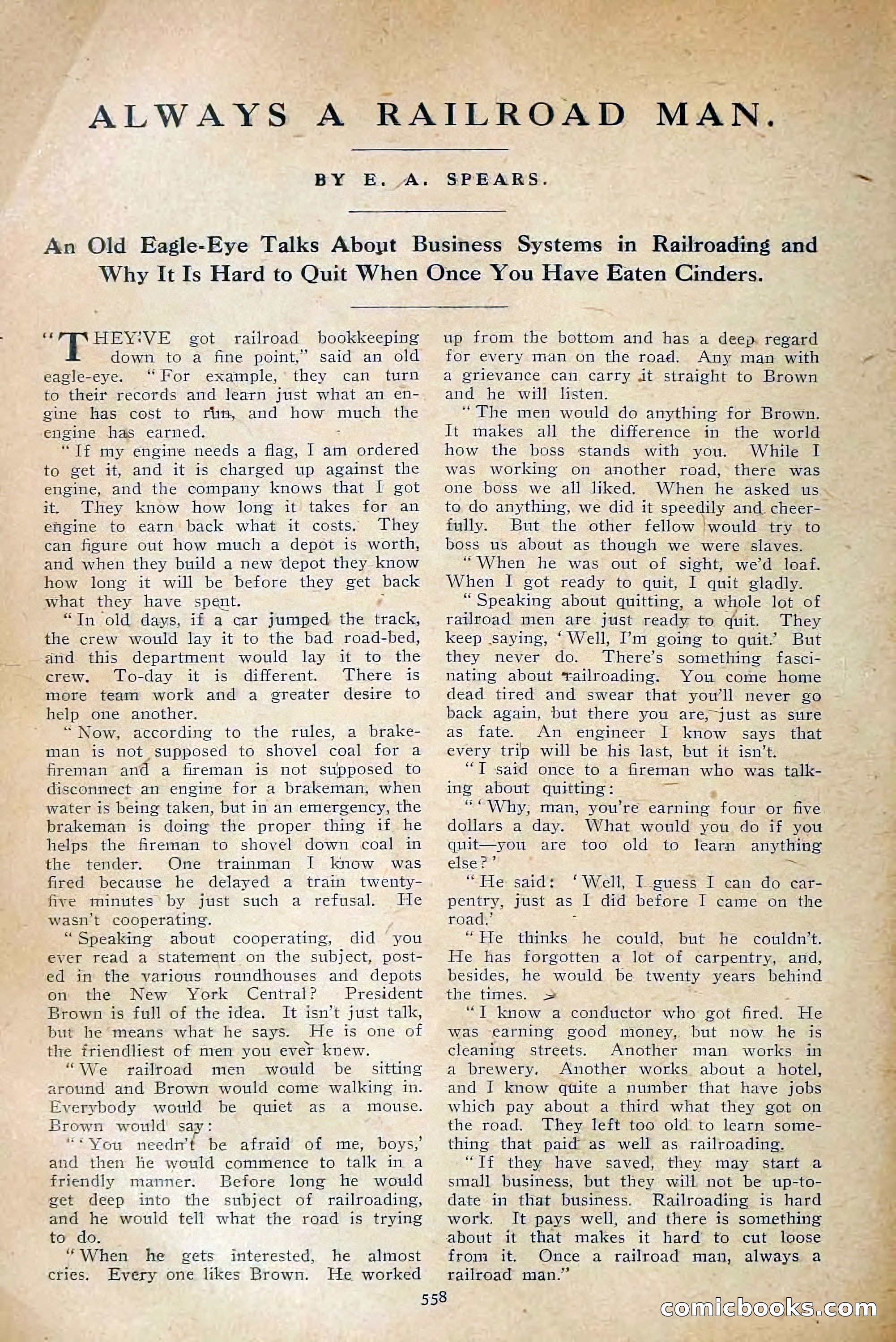 The Railroad Man's Magazine, April 1910 — page 184 of 232