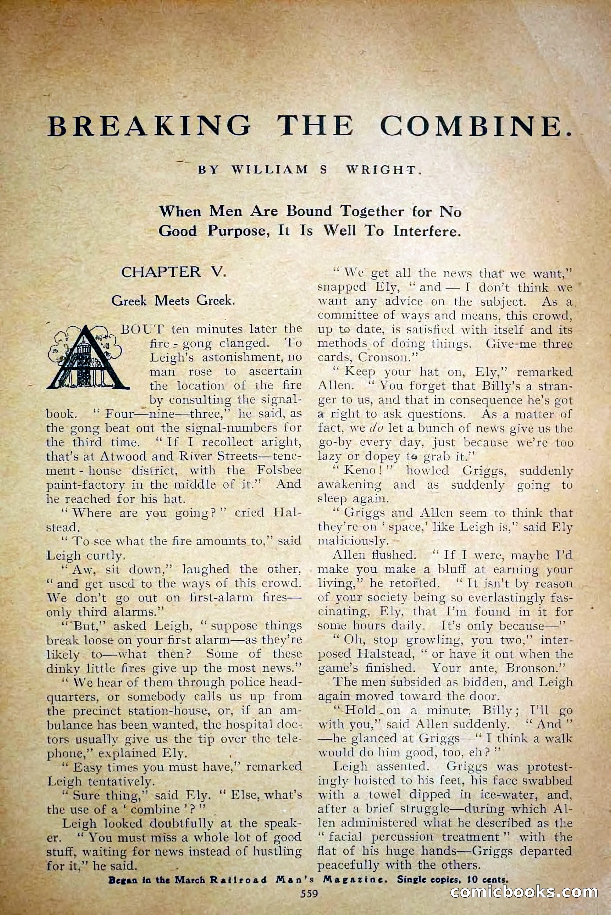 The Railroad Man's Magazine, April 1910 — page 185 of 232