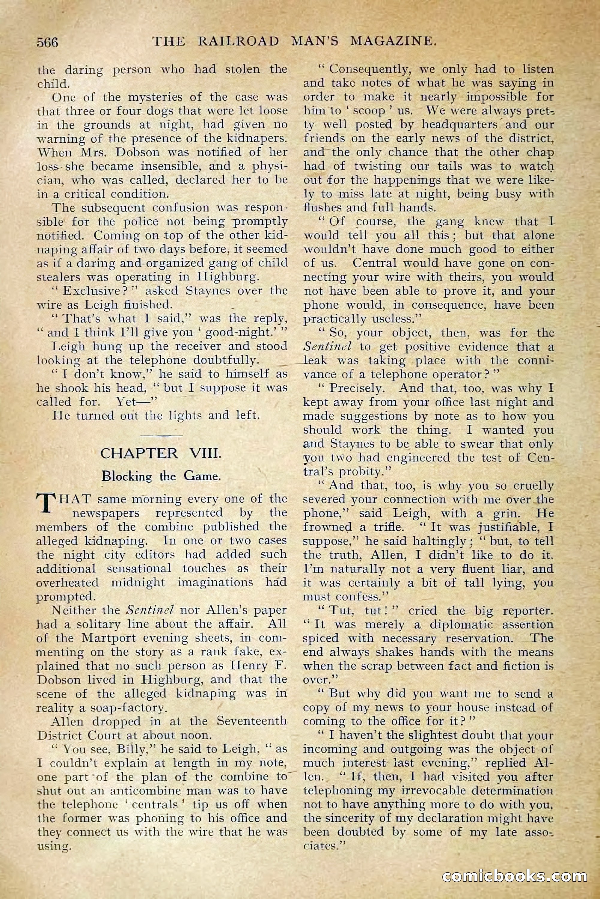 The Railroad Man's Magazine, April 1910 — page 192 of 232