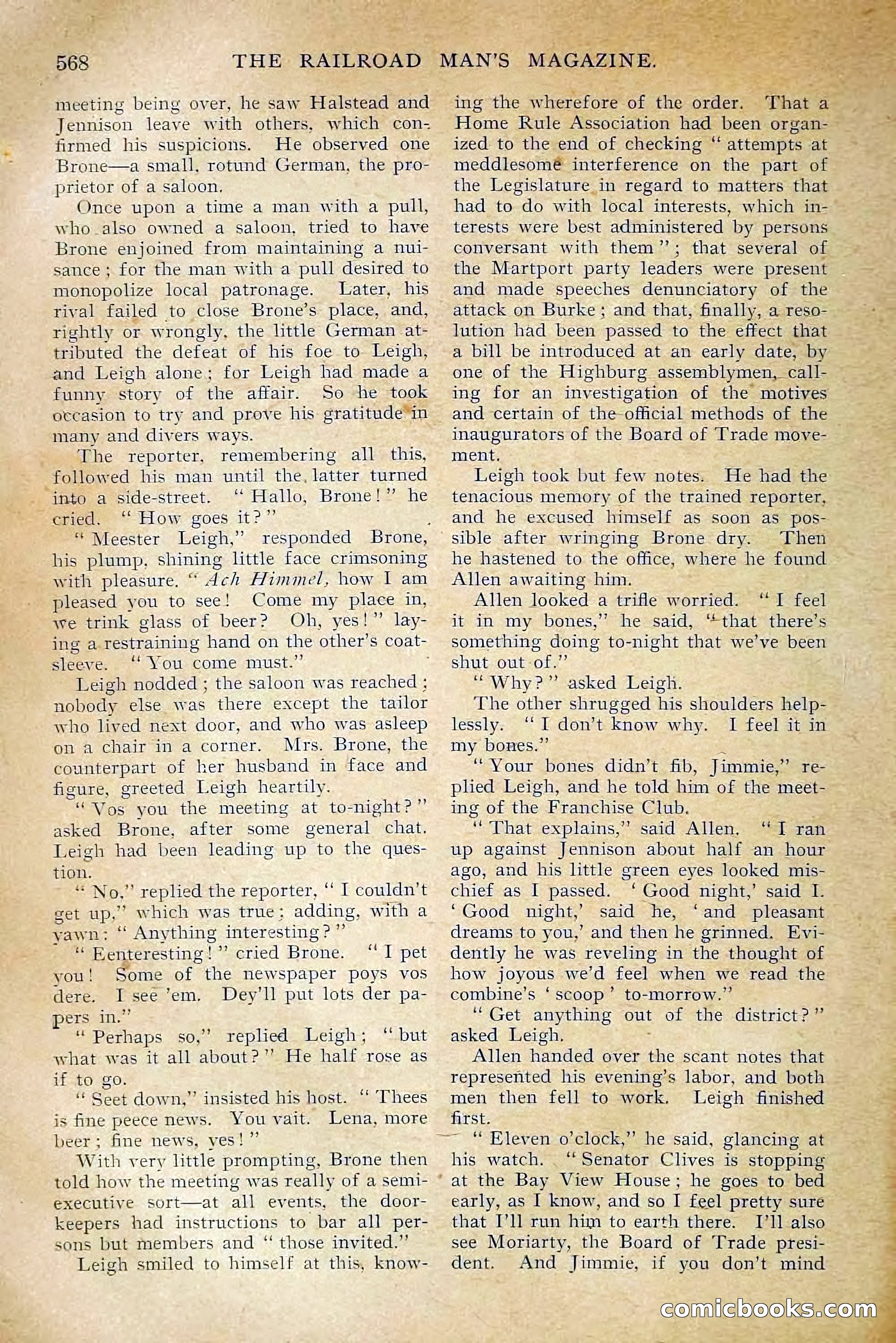 The Railroad Man's Magazine, April 1910 — page 194 of 232