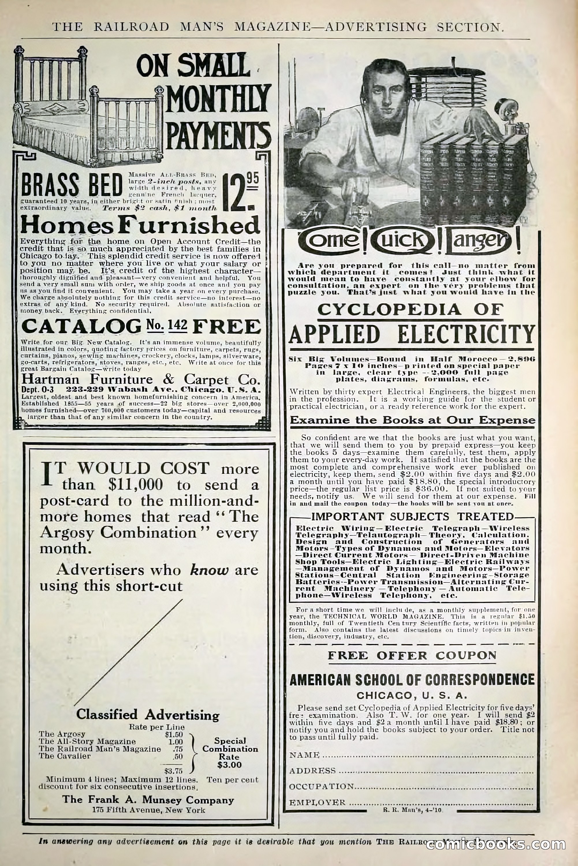 The Railroad Man's Magazine, April 1910 — page 211 of 232