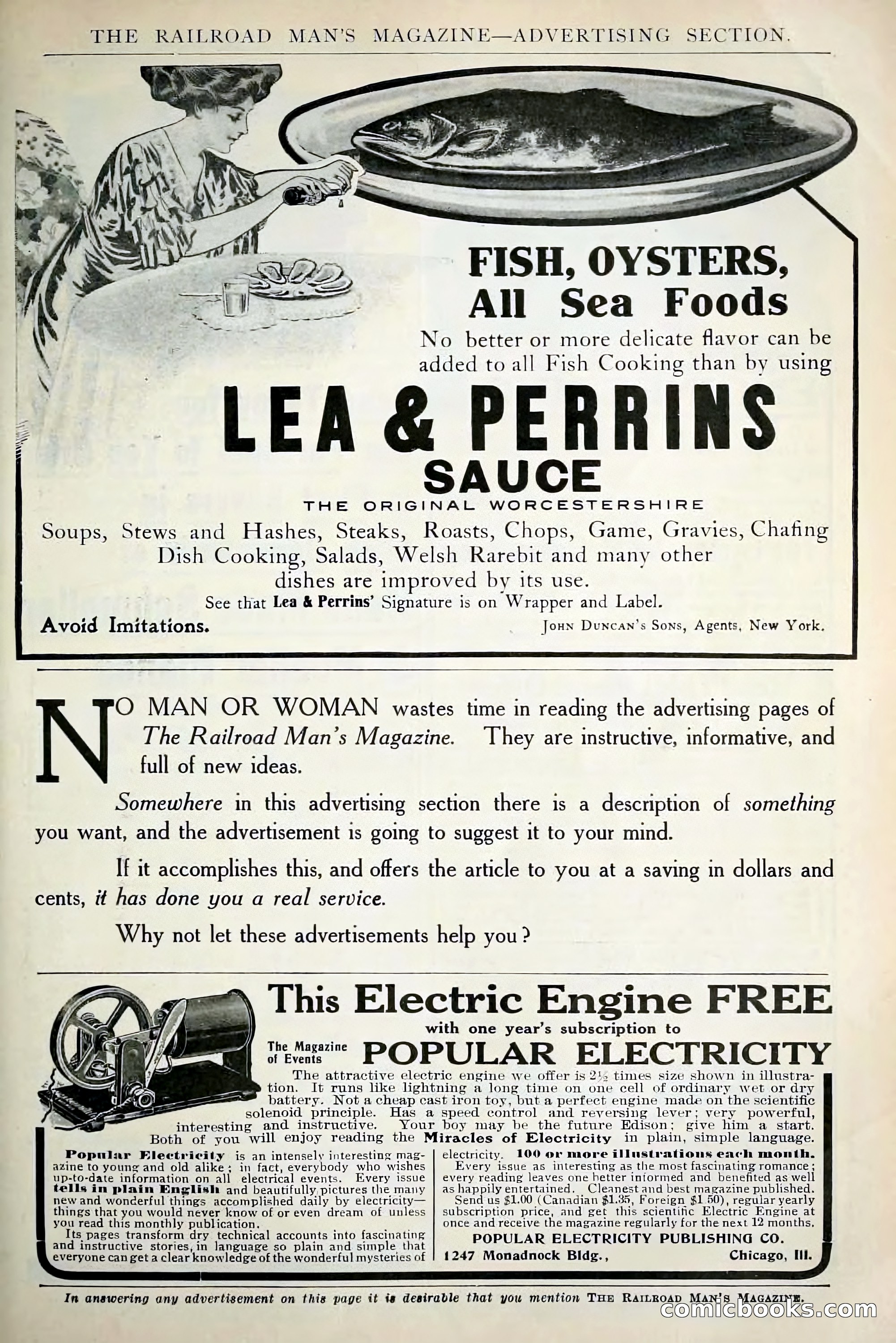 The Railroad Man's Magazine, April 1910 — page 213 of 232