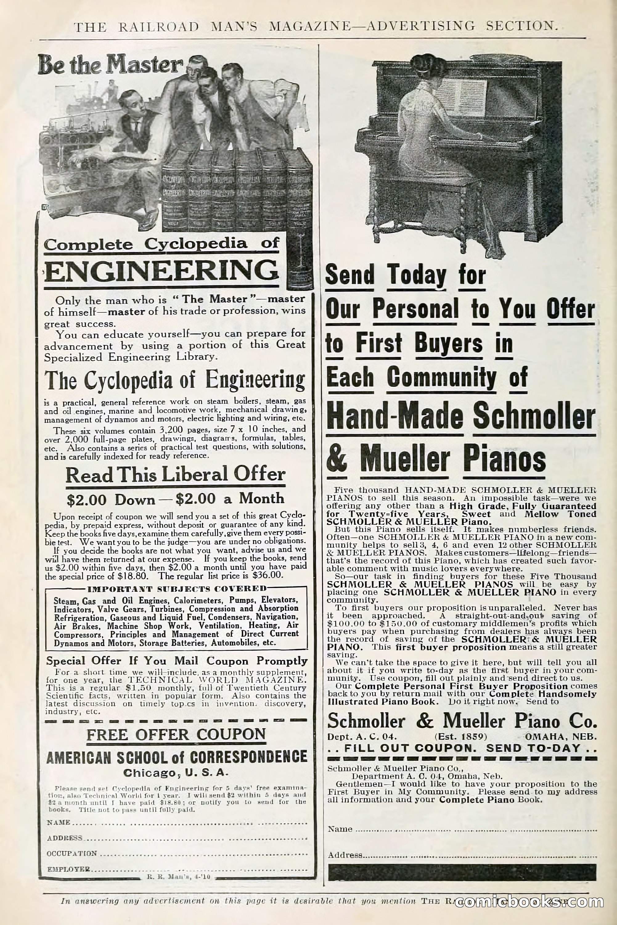 The Railroad Man's Magazine, April 1910 — page 214 of 232