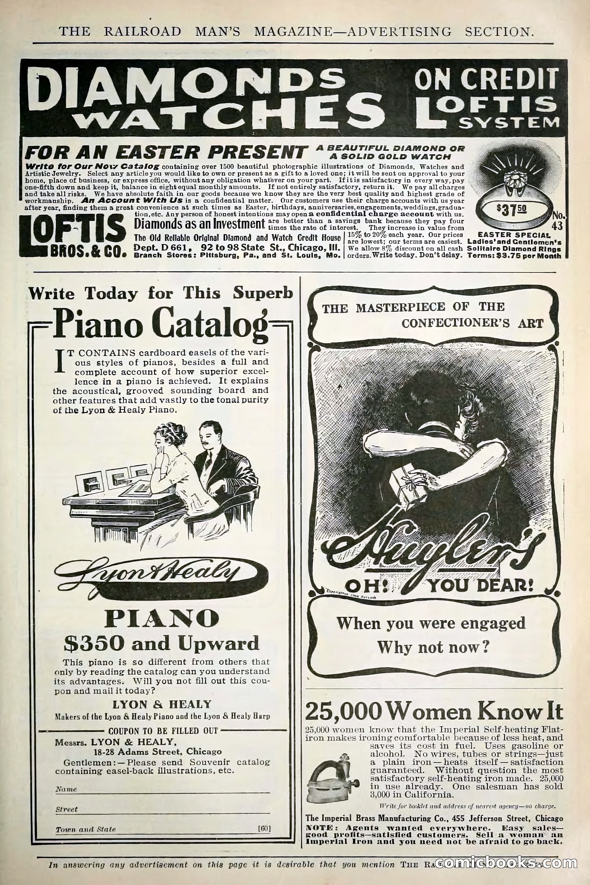 The Railroad Man's Magazine, April 1910 — page 219 of 232