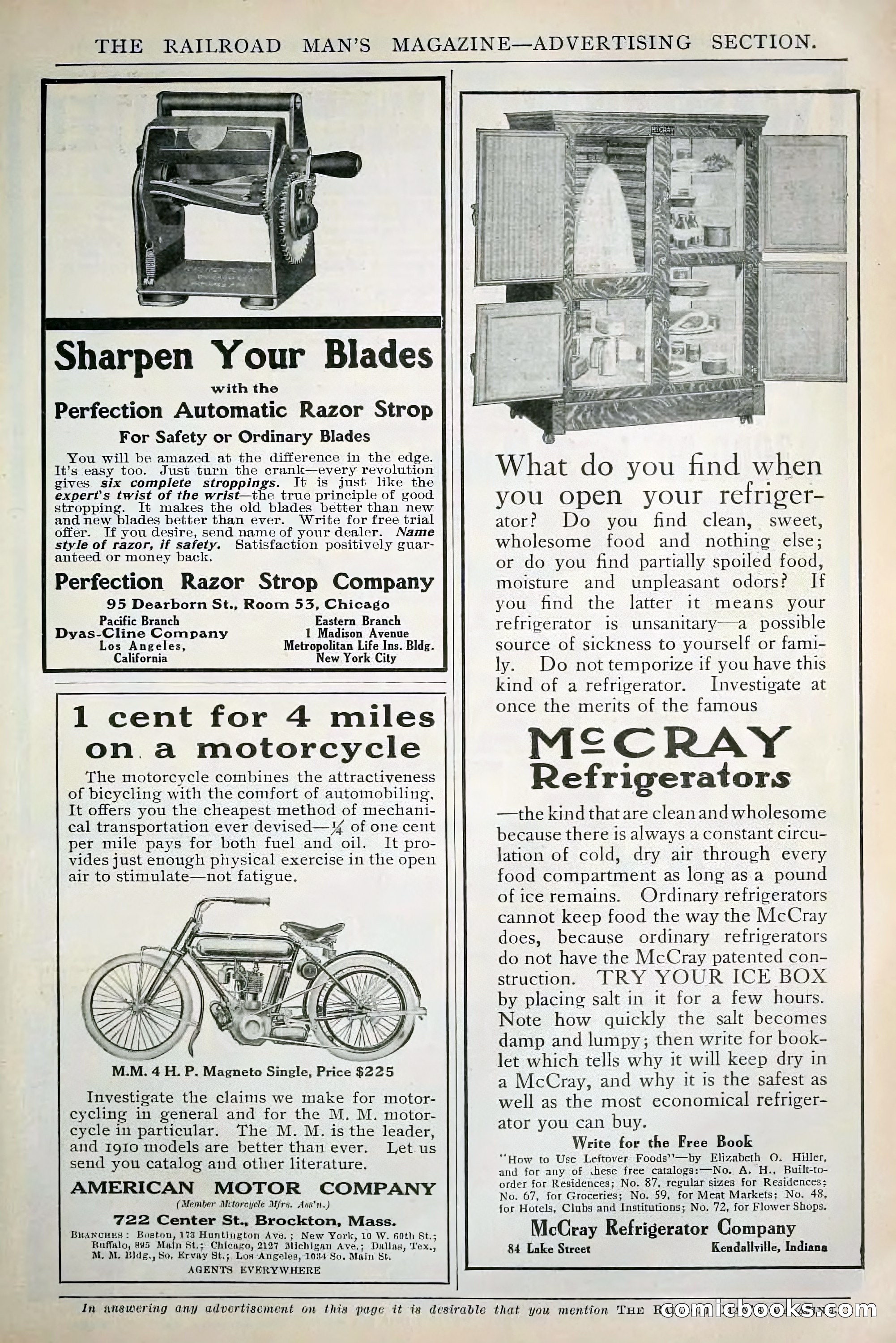 The Railroad Man's Magazine, April 1910 — page 221 of 232