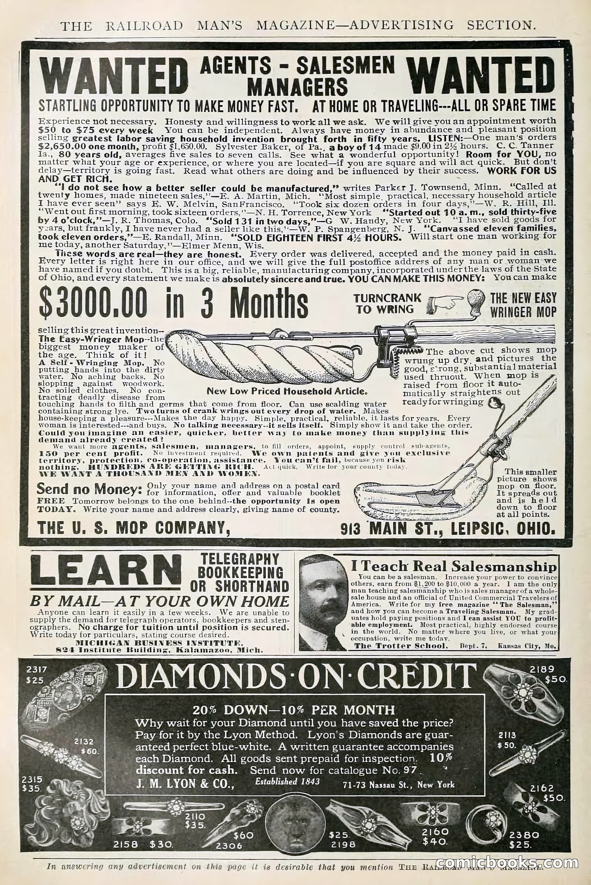 The Railroad Man's Magazine, April 1910 — page 222 of 232