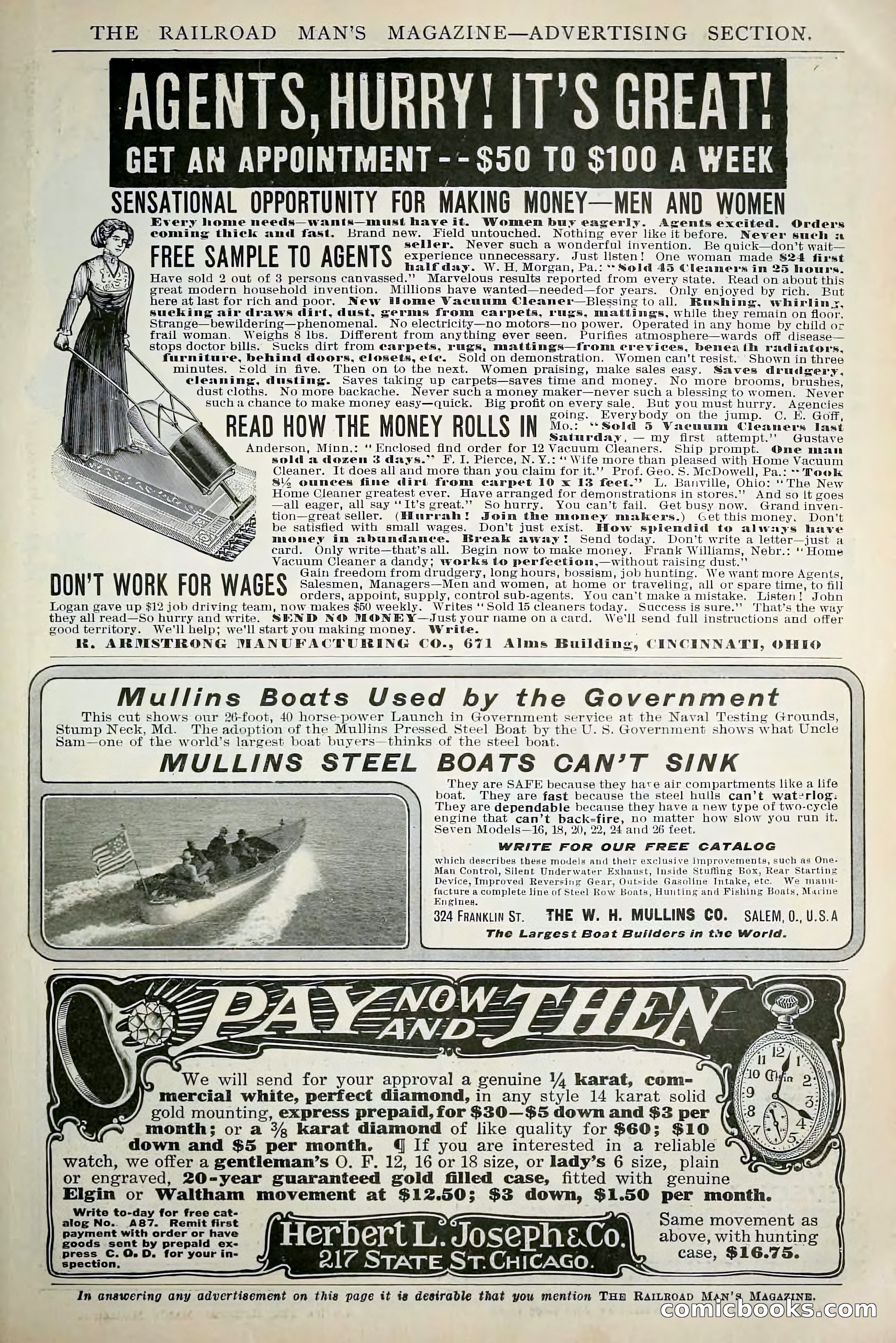 The Railroad Man's Magazine, April 1910 — page 223 of 232