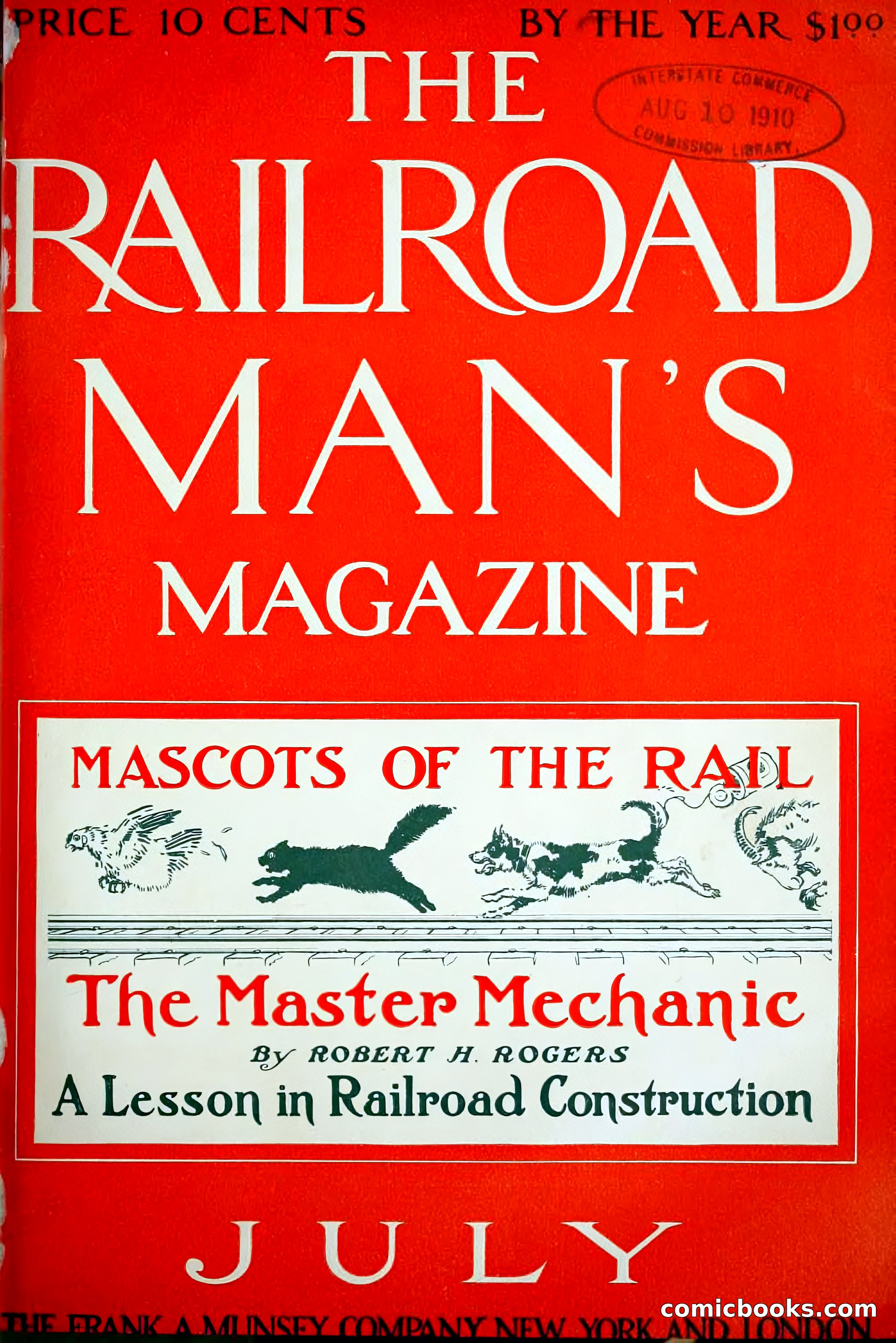 The Railroad Man's Magazine, July 1910