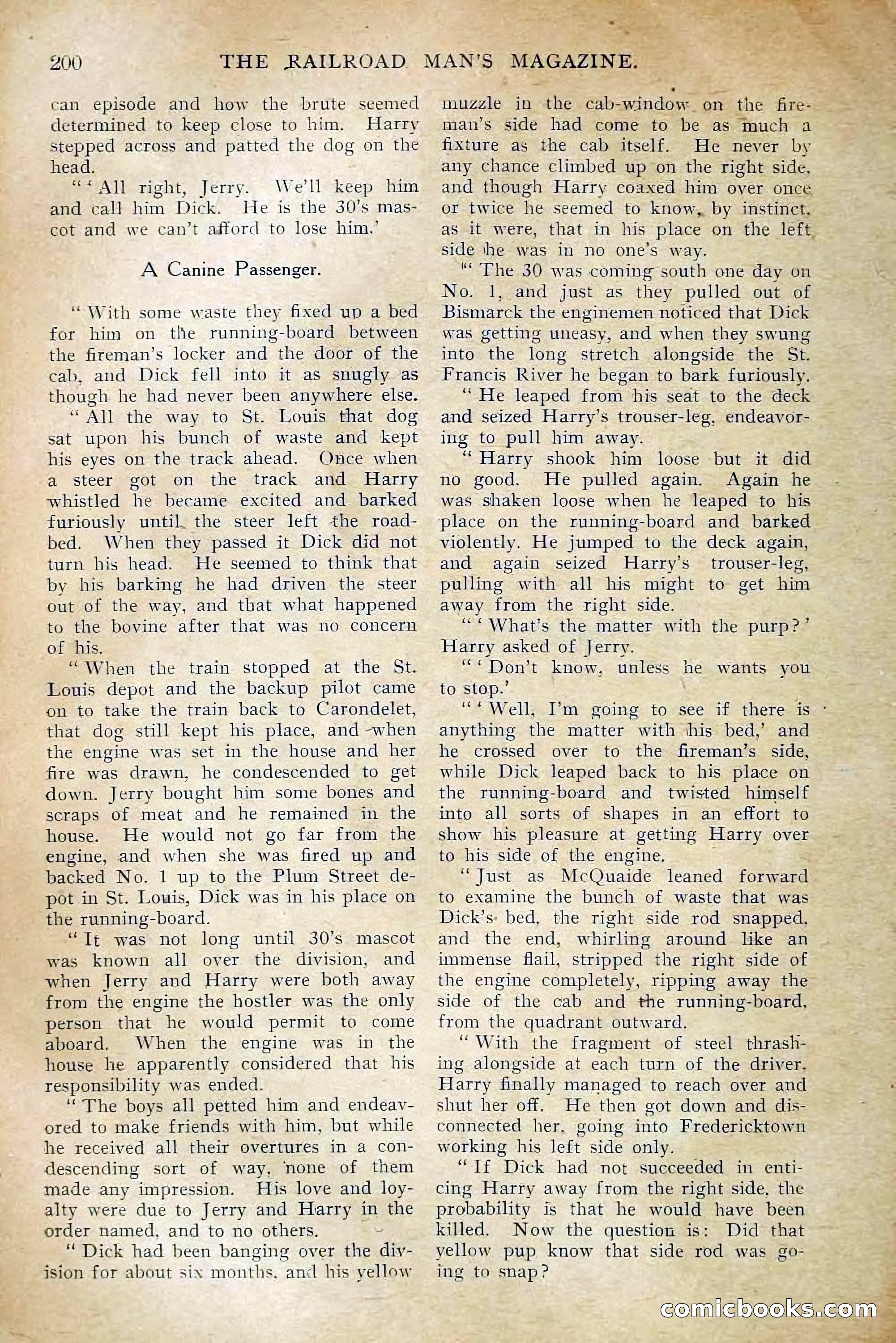 The Railroad Man's Magazine, July 1910 — page 14 of 208