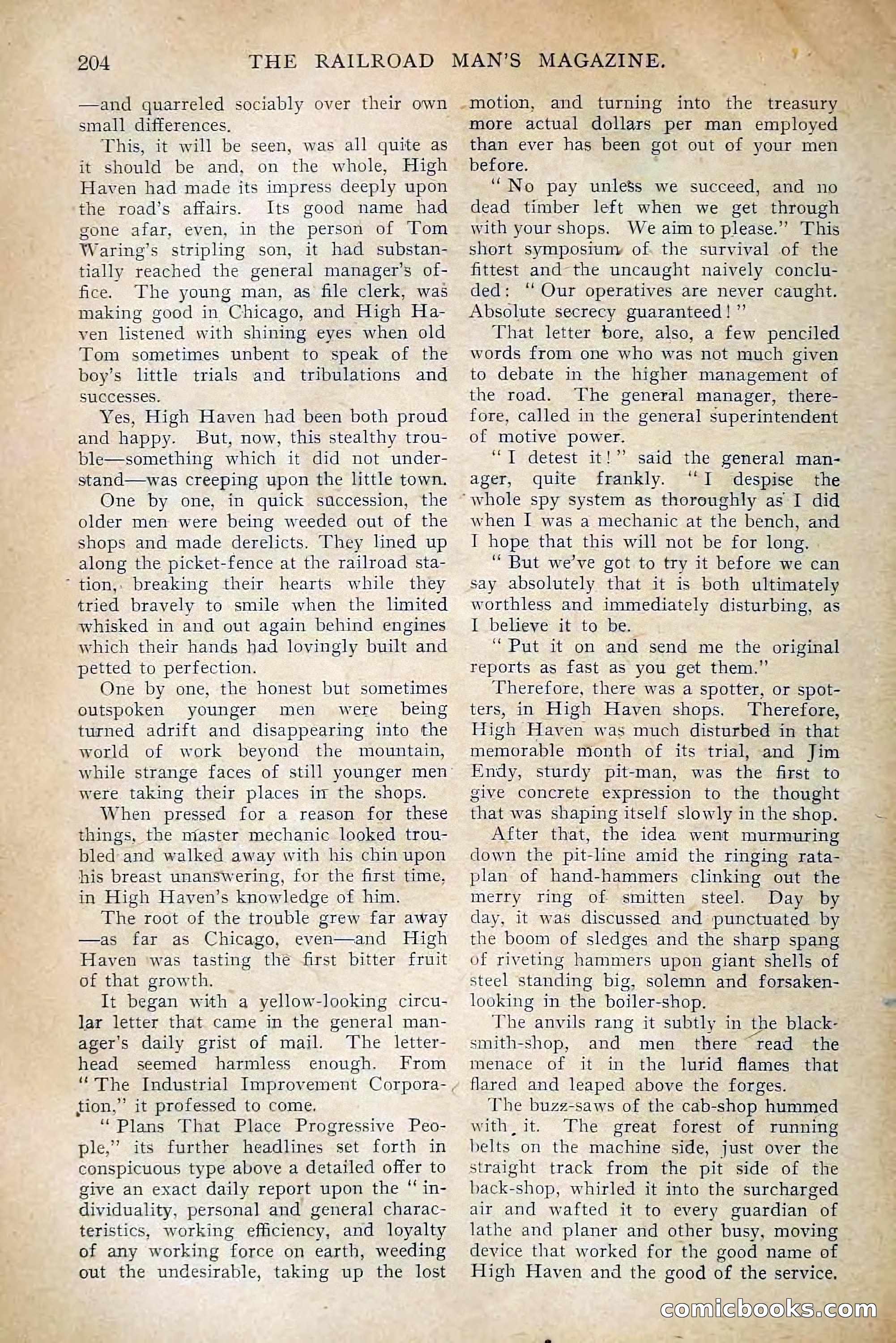 The Railroad Man's Magazine, July 1910 — page 18 of 208