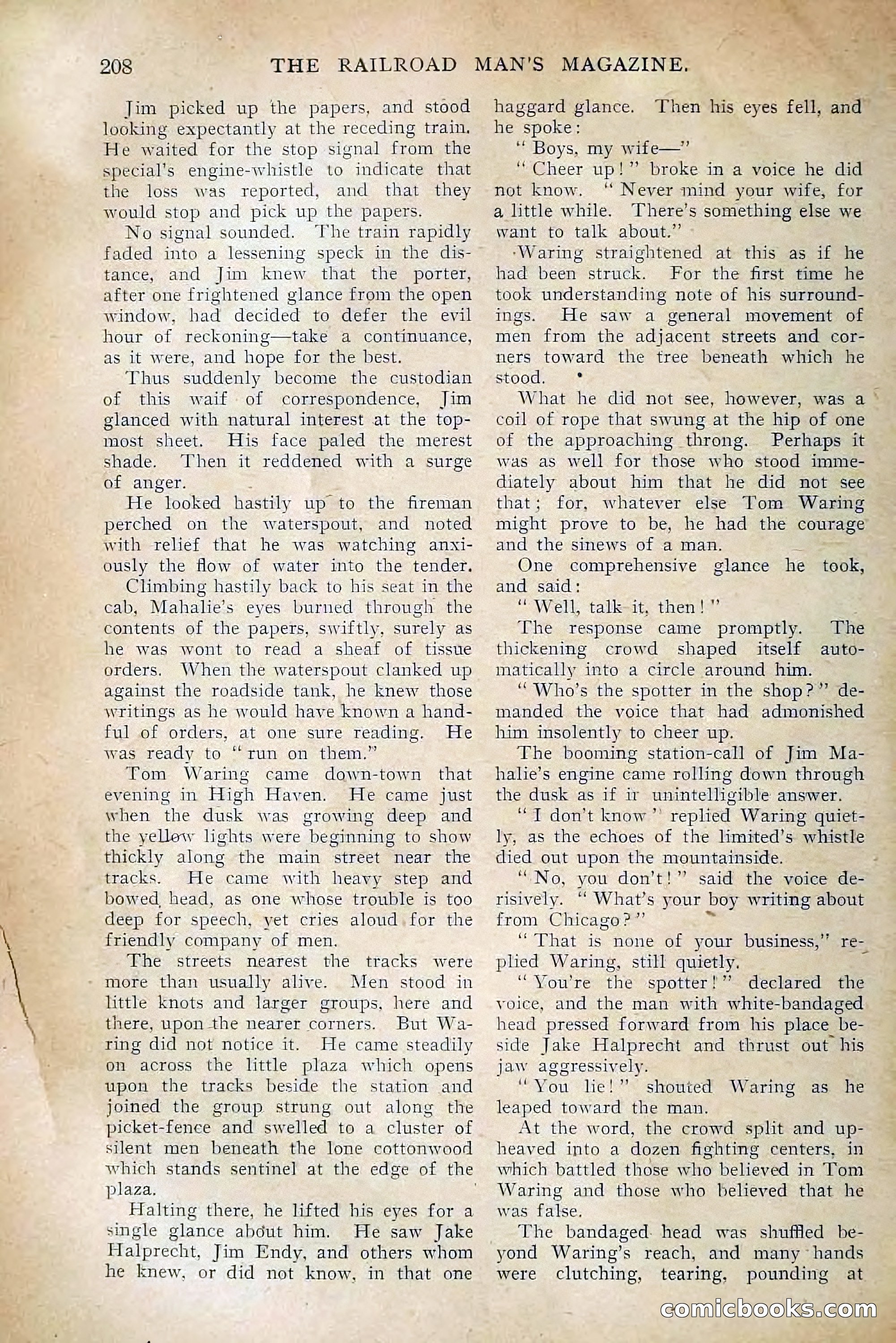 The Railroad Man's Magazine, July 1910 — page 22 of 208