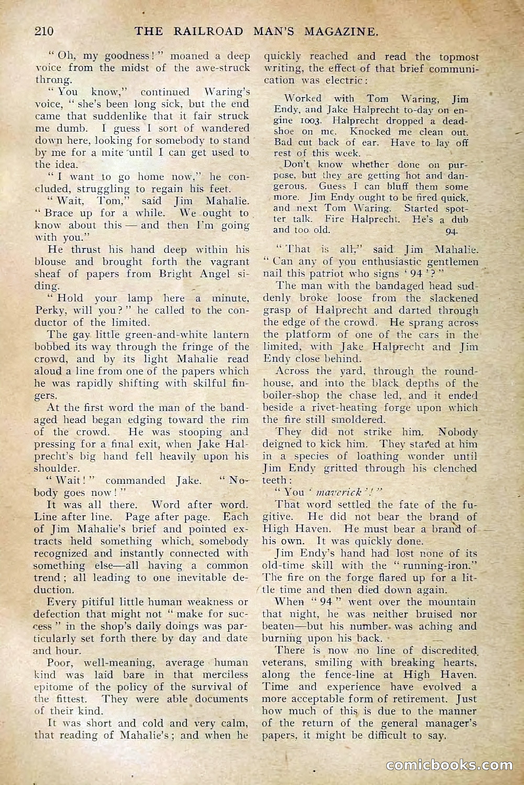 The Railroad Man's Magazine, July 1910 — page 24 of 208