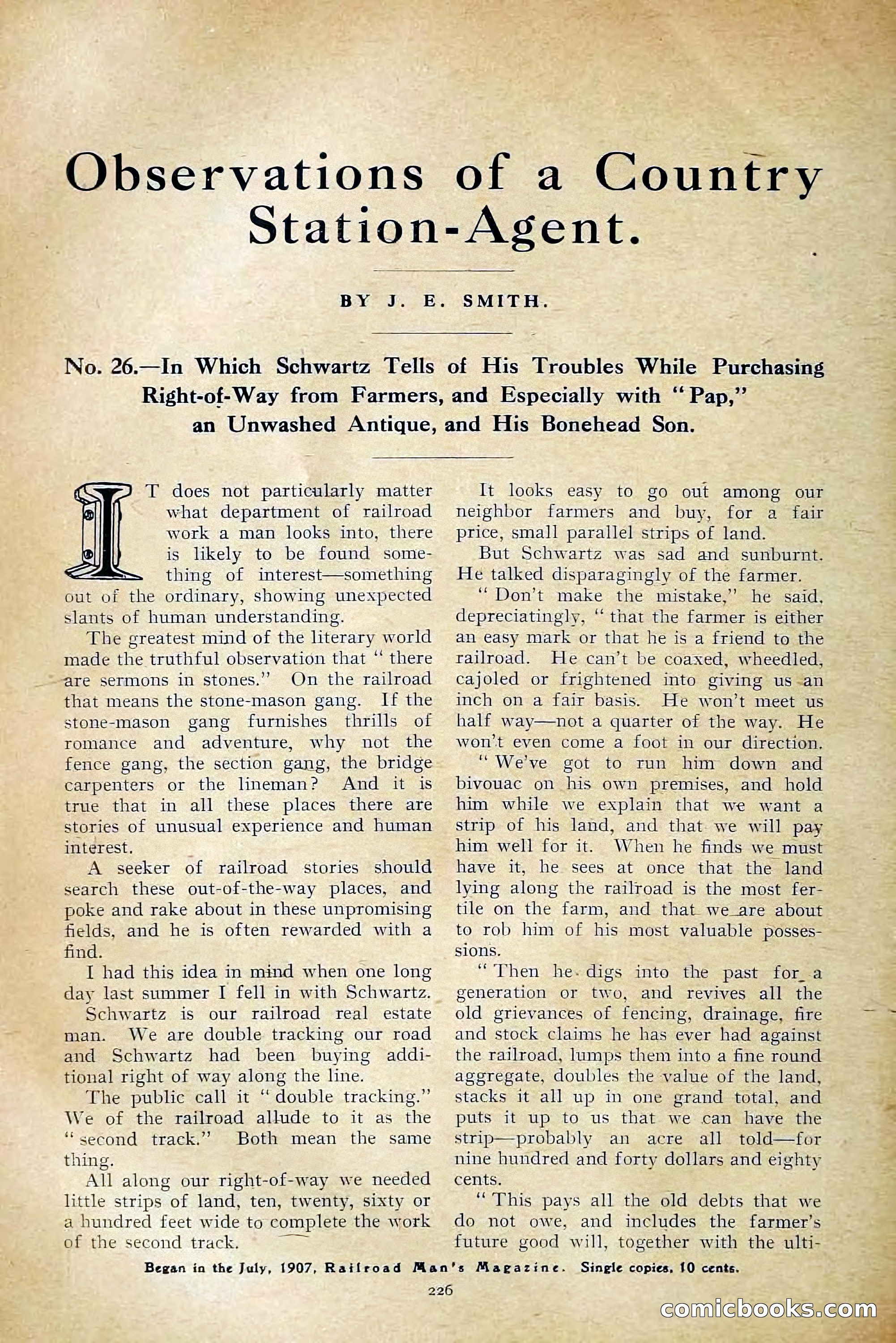 The Railroad Man's Magazine, July 1910 — page 40 of 208
