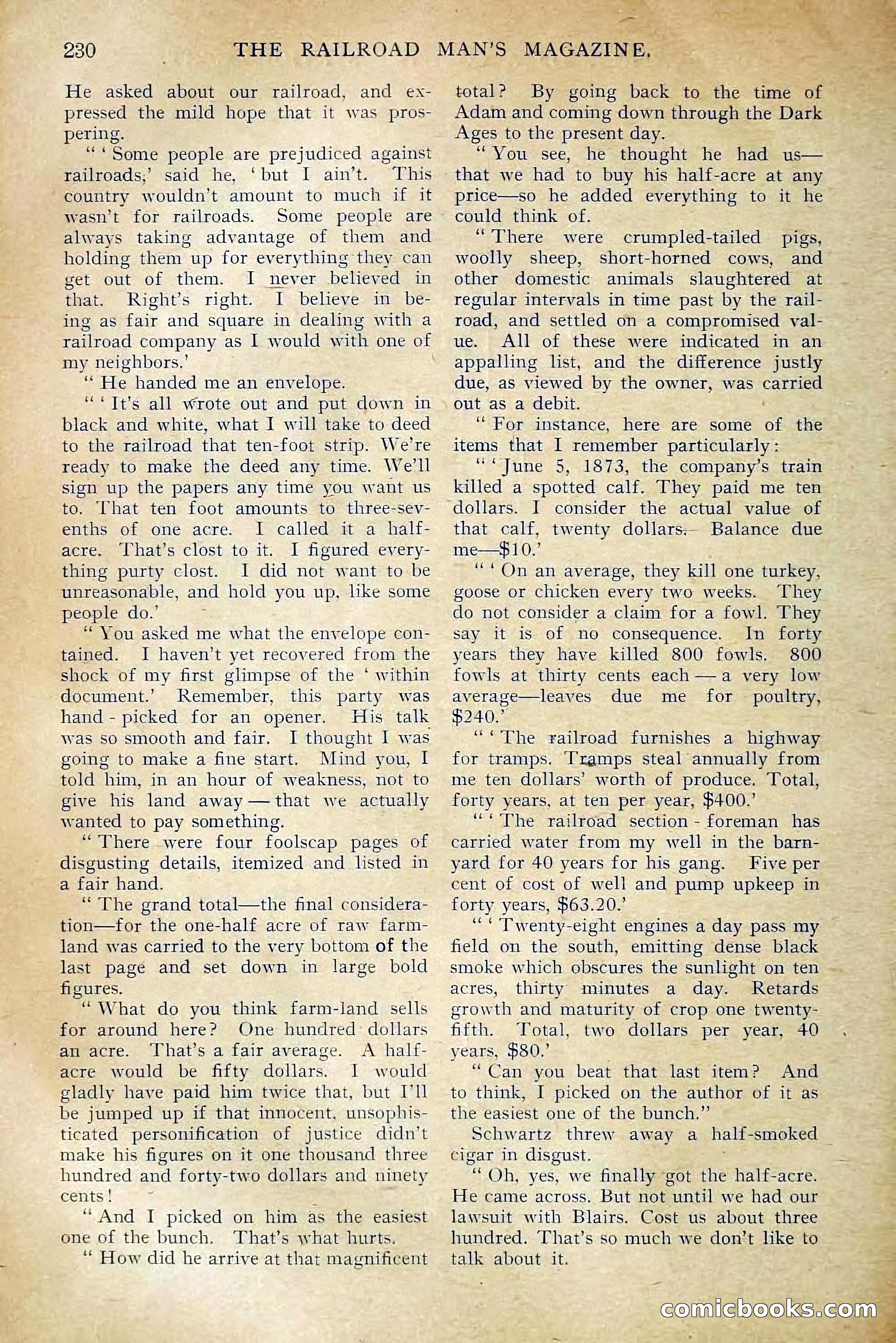 The Railroad Man's Magazine, July 1910 — page 44 of 208