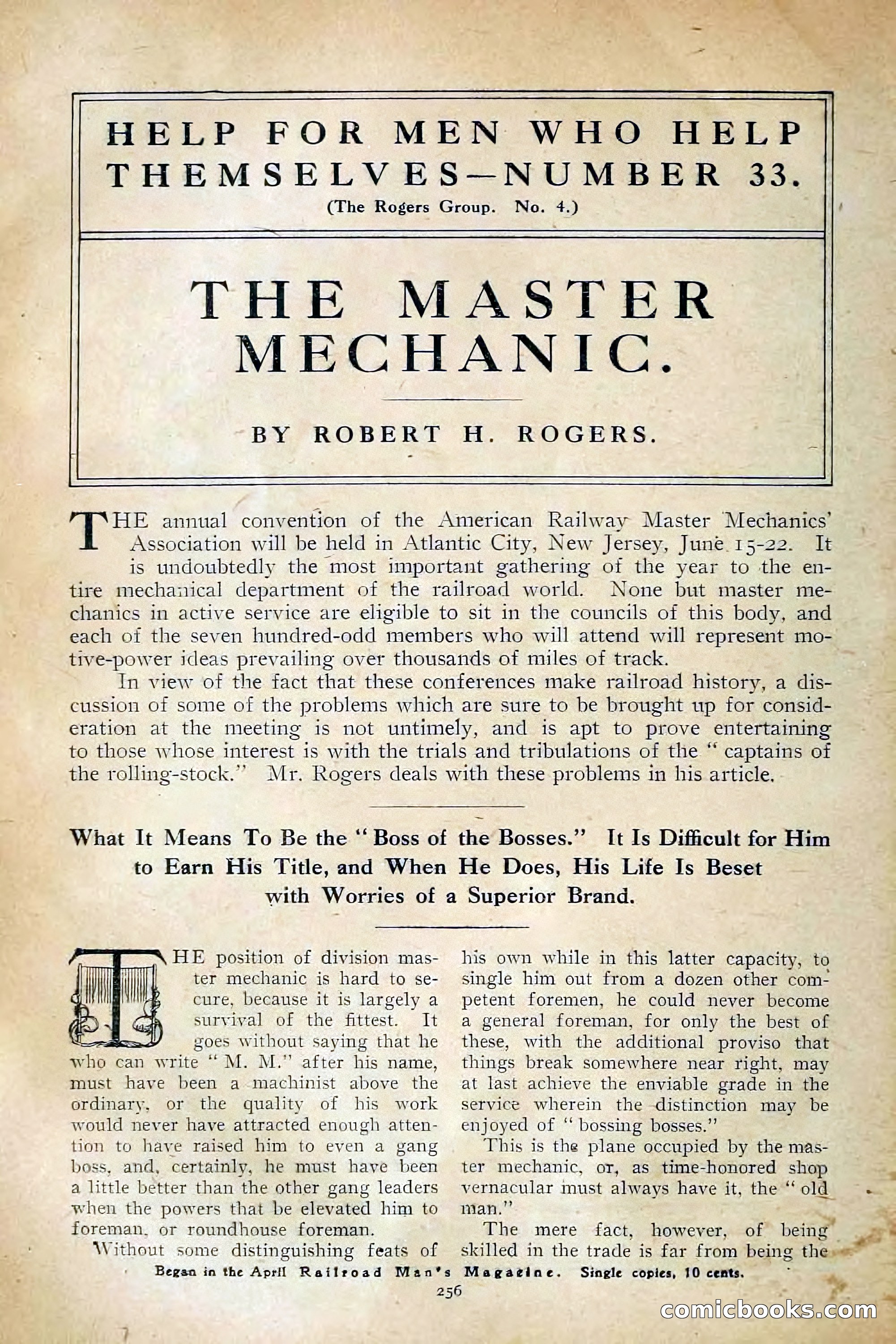 The Railroad Man's Magazine, July 1910 — page 70 of 208