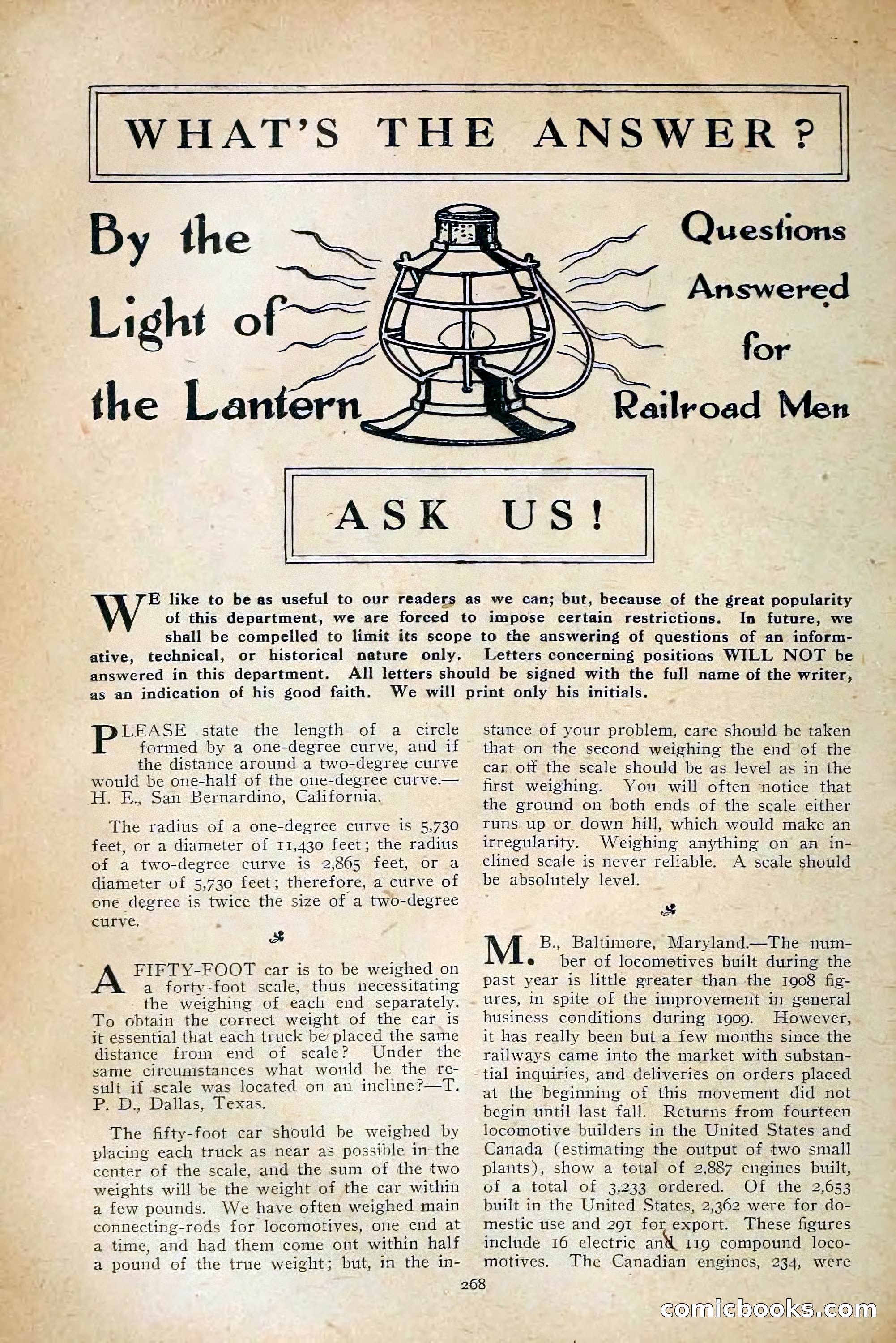 The Railroad Man's Magazine, July 1910 — page 82 of 208